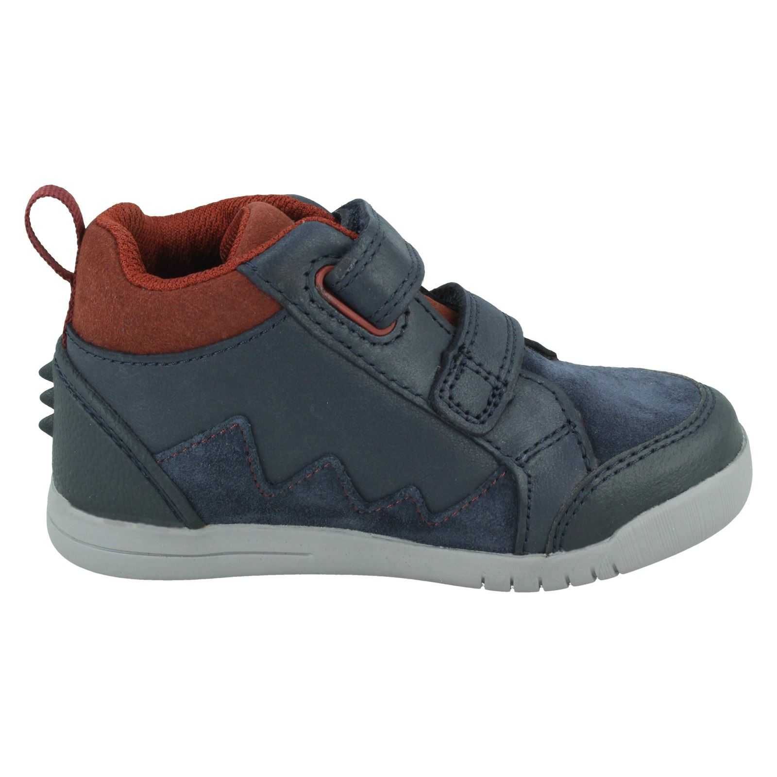 Botas Casual Para Niños Clarks Hasta El Tobillo Rex Park - Picture 23 of 28
