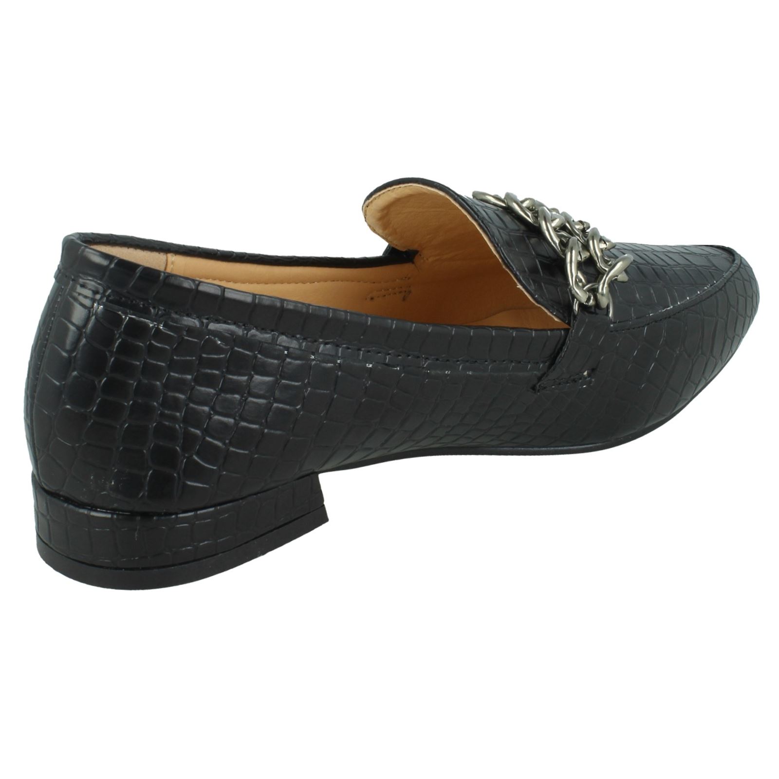 Ladies Spot On Wide Fit Loafers 'F8R0534' - Picture 7 of 19