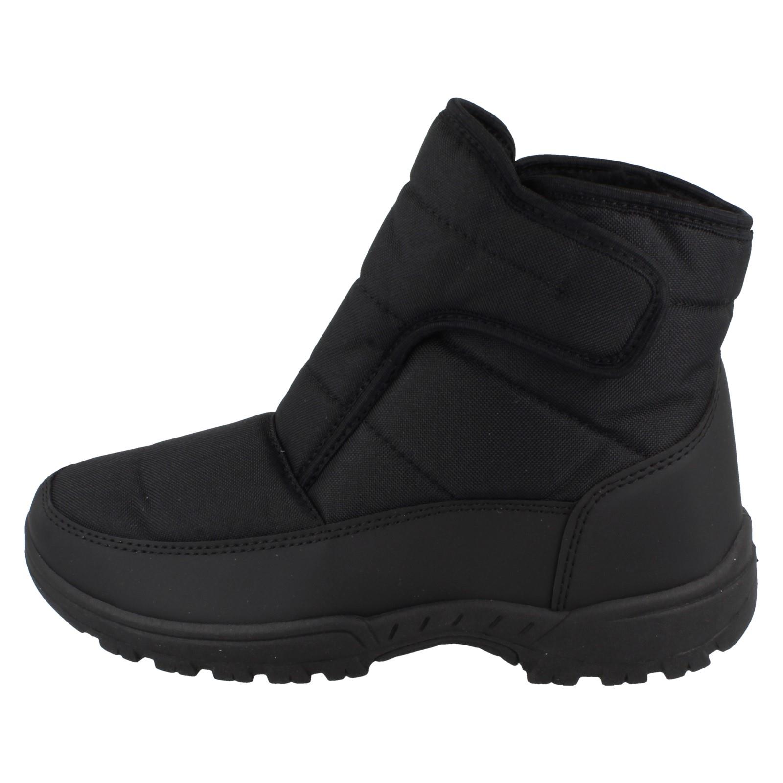 Hombre Cushion Walk Forro de Piel Botas Nieve Con Thermo-Tex Ideal Ropa Invierno - Imagen 3 de 10