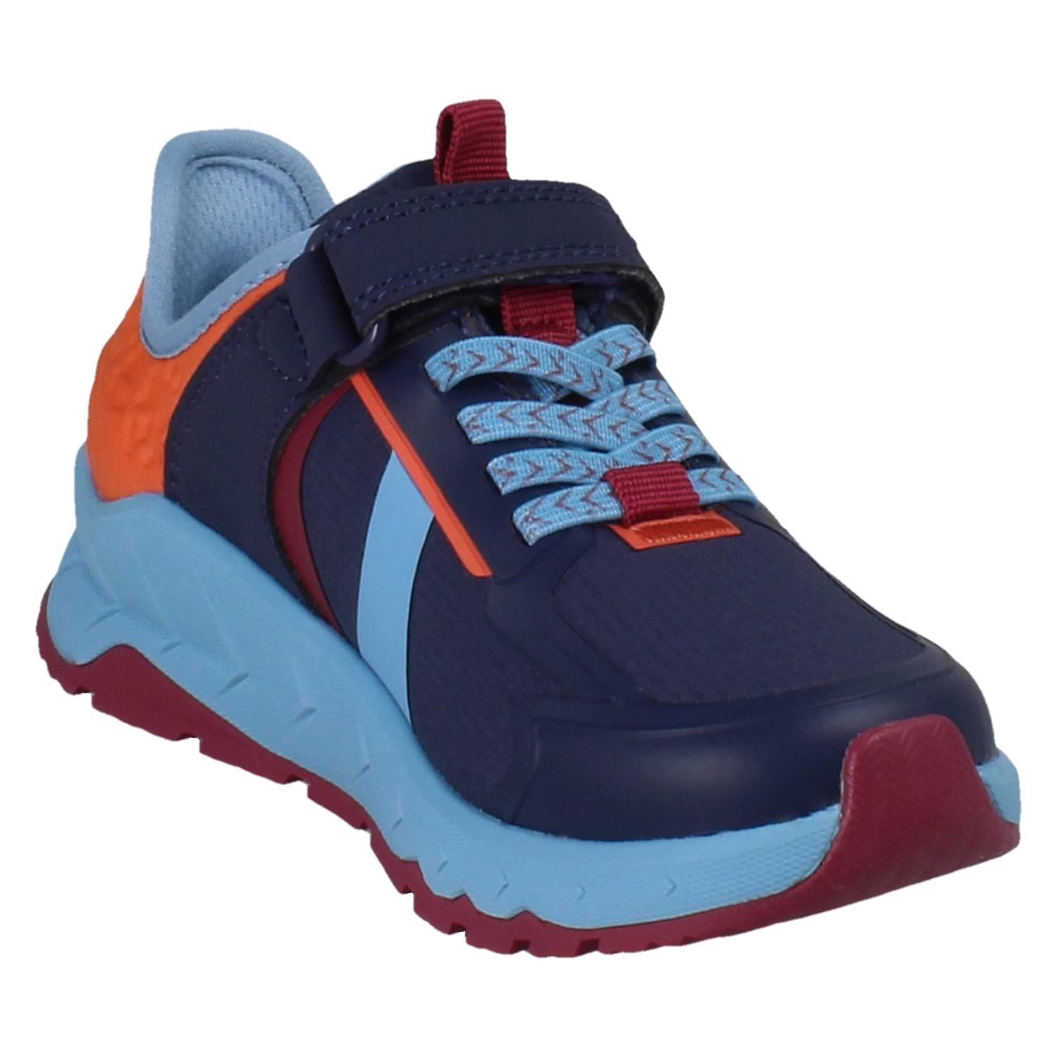 Kinder Clarks Playprints Textil Colour-Pop Cheetah Sporty Turnschuhe Selva Spur - Picture 26 of 37