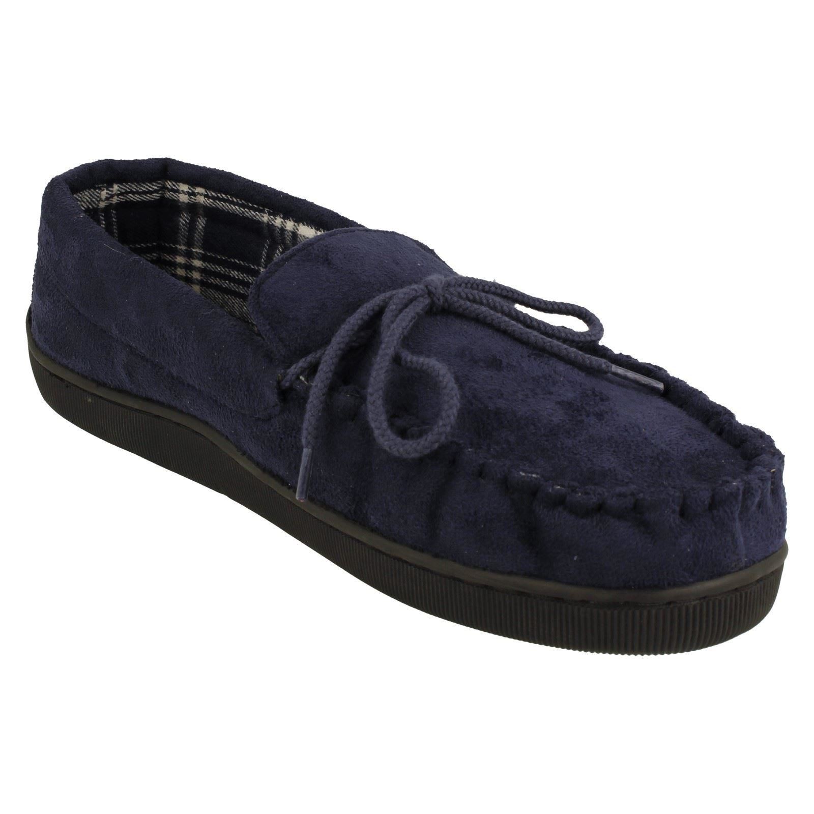 Mens Rosebank Casual Moccasin Slippers Ken-Mocc - Picture 8 of 10