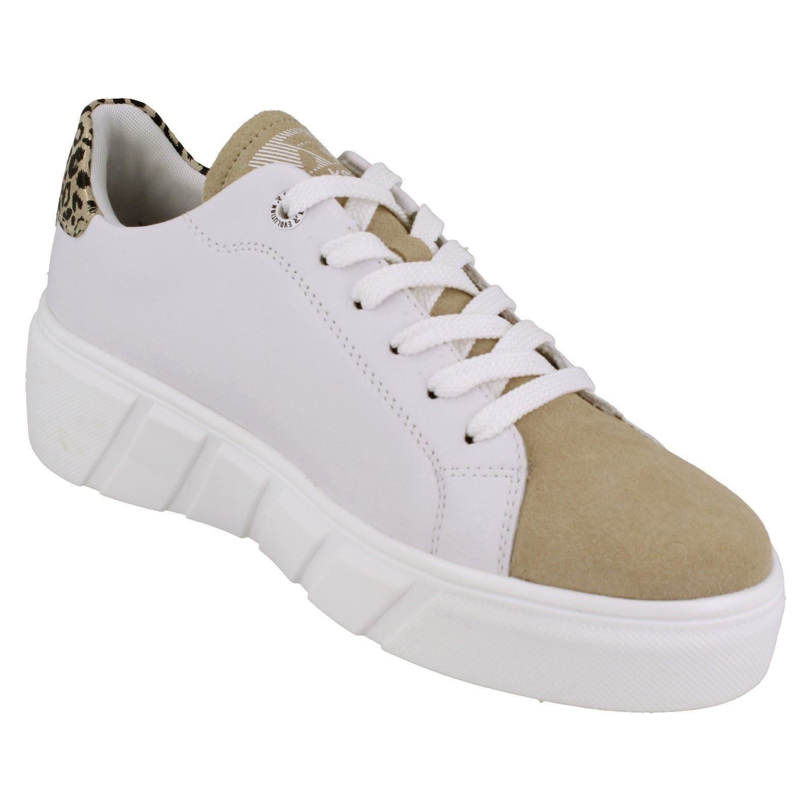 Damen Rieker Evolution weiche Freizeit Schnürschuhe W0501 - Bild 10 von 19