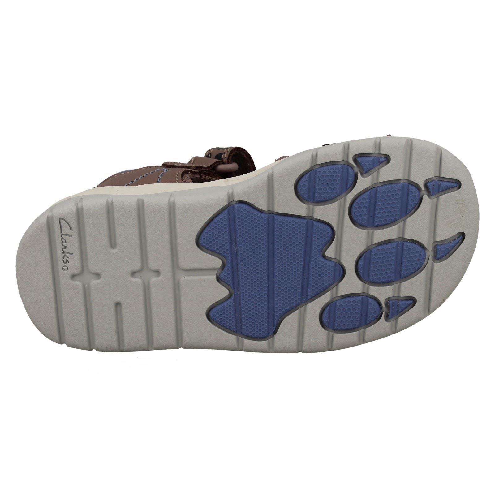 Girls PLAYPRINT Collection By Clarks Casual Paw Detailed Sandals Clowder Print - Imagen 10 de 19