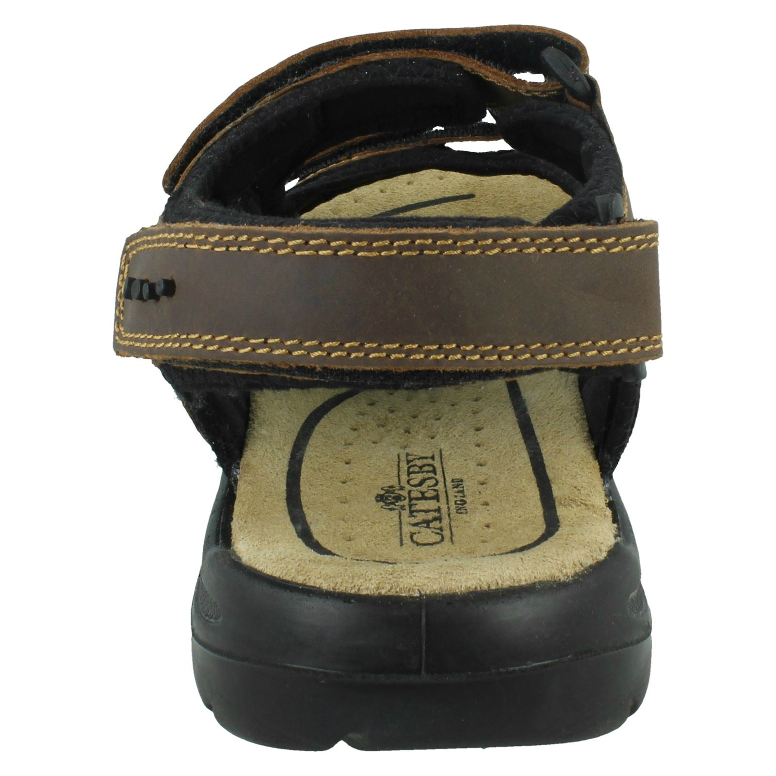 Mens Catesby Casual Hook & Loop Sandals 'MCATESC32011E' - Picture 8 of 10