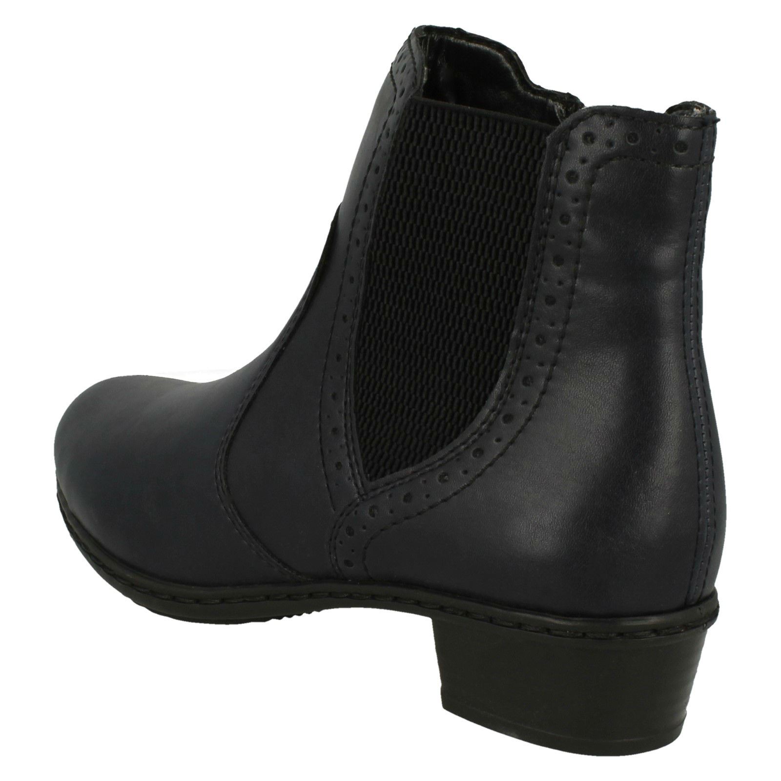 Ladies Rieker Fleece Lined Ankle Boots Y0771 | eBay