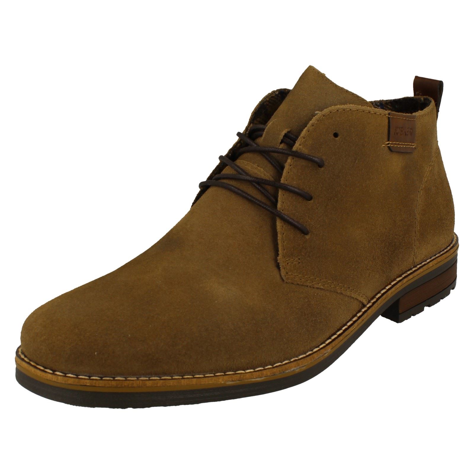 Mens Rieker Casual Desert Boots '33206' - Picture 11 of 19