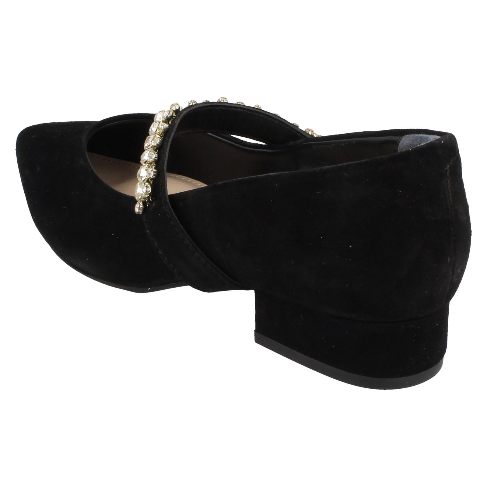 Scarpe Da Donna Van Dal Con Tacco A Blocco Di 2.5 CM Con Dettaglio Con Cinturino - Picture 4 of 19