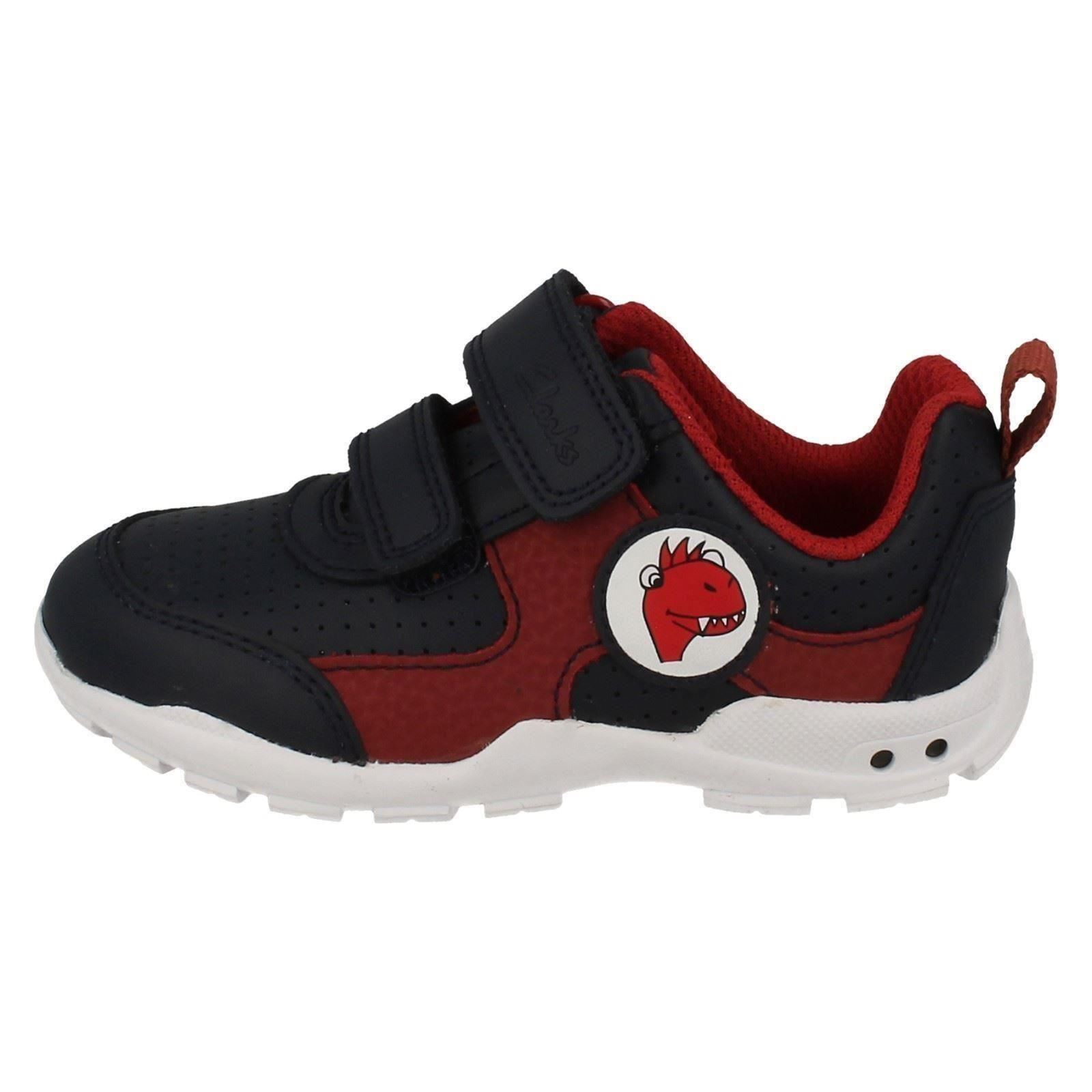 Max Navy First Clarks azul Brite Chicos Trainers Casual vqXYScwT