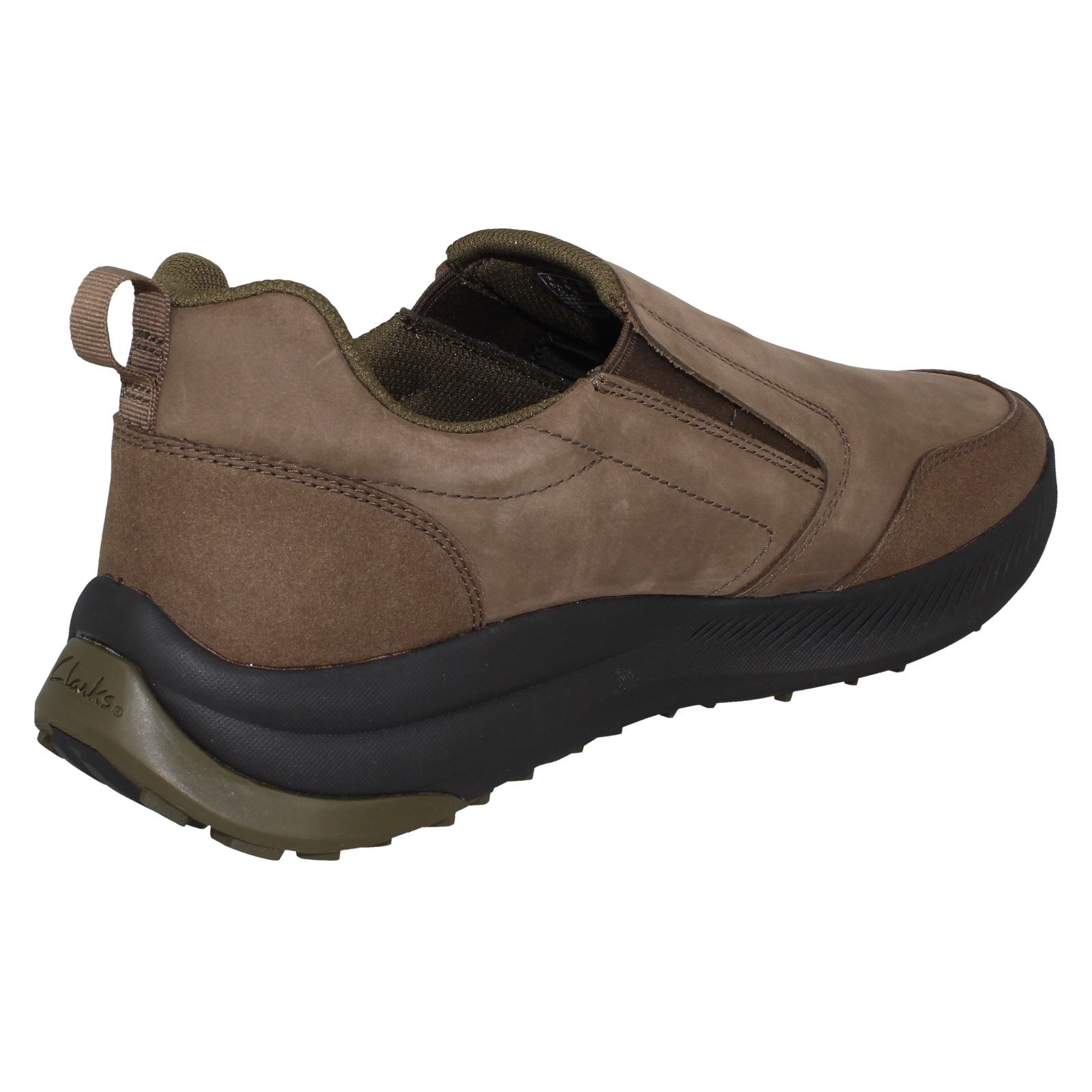 Scarpe slip on Clarks Grippy da uomo all-terrain per il tempo libero Atl Trail Mocc - Foto 17 di 19
