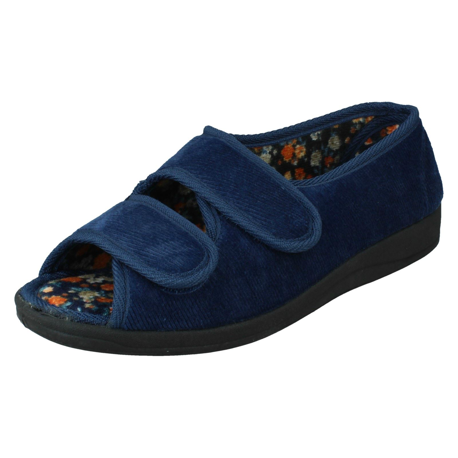 "Pantuflas forradas florales ""Mary"" para damas Four Seasons" - Imagen 20 de 28