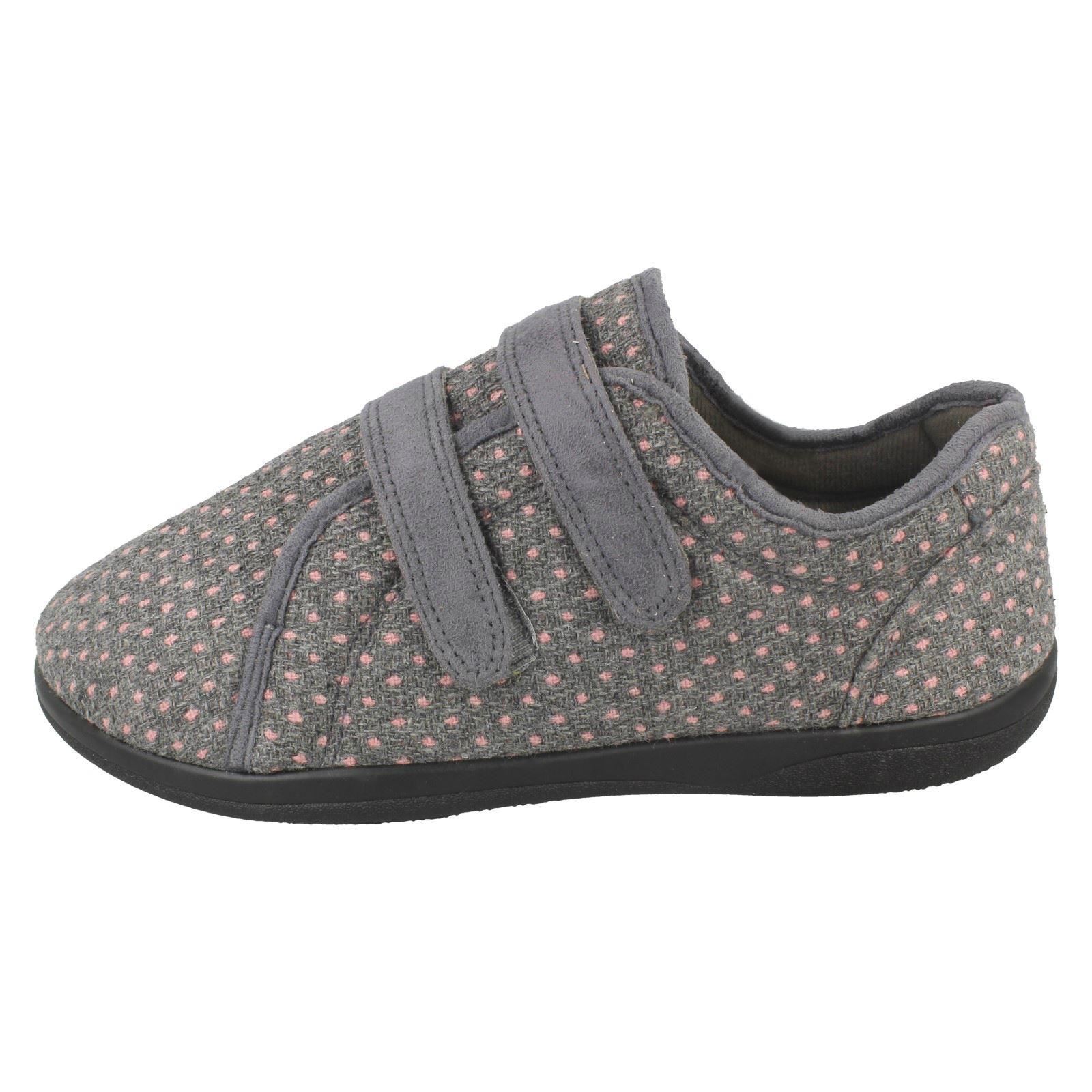 Ladies Padders Slipper Shoes Duo - Picture 3 of 19