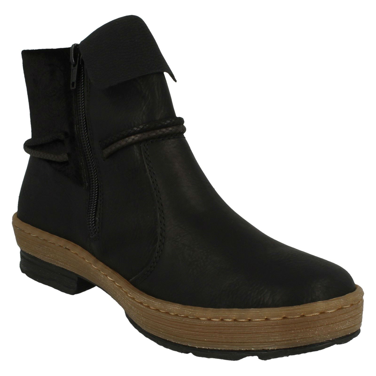 Womens Womens Womens Rieker Casual Ankle Boots - Z6771 563688 Womens Womens Womens Rieker Casual Ankle Boots - Z6771 563688