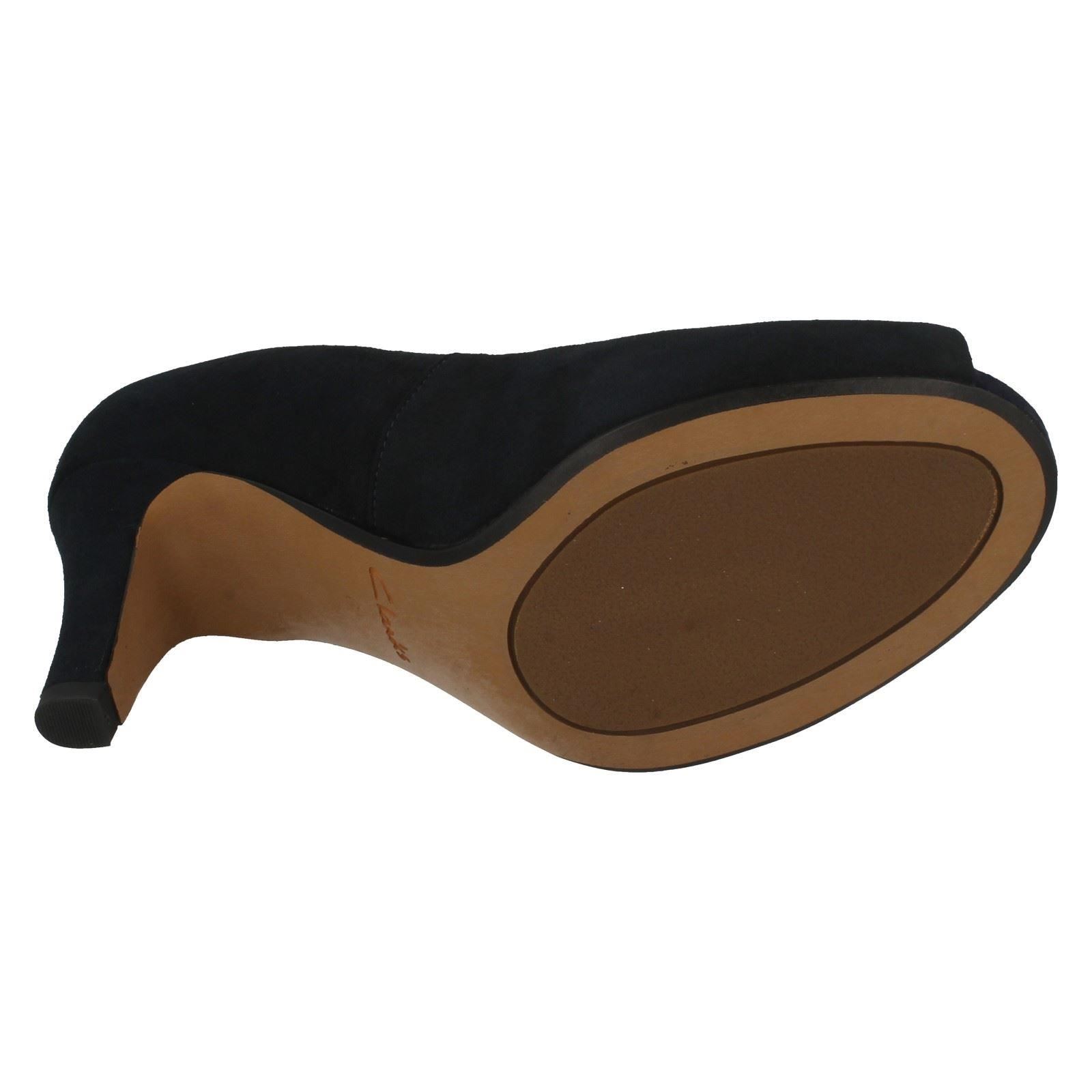 clarks chorus sing peep toe shoes