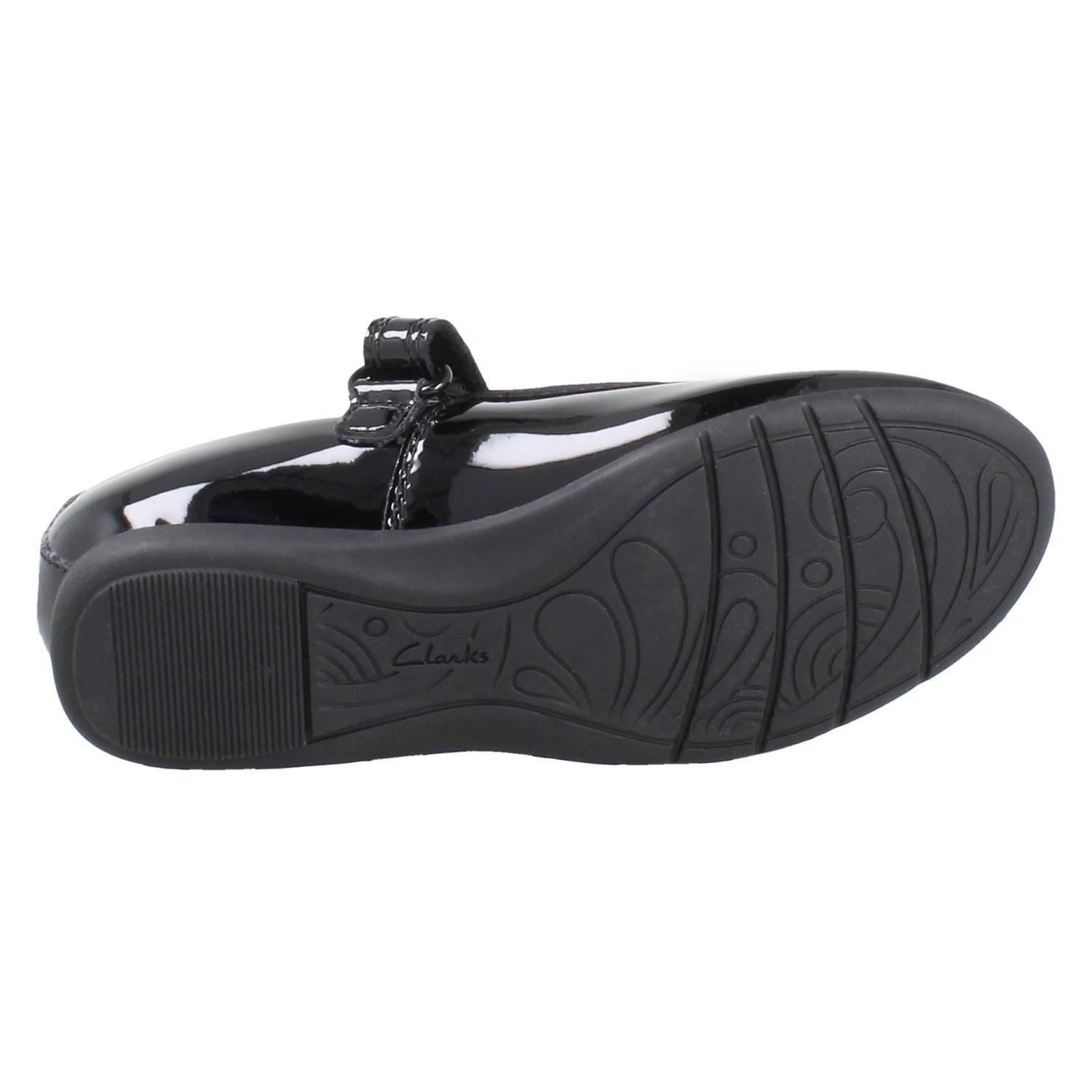 Girls Clarks Synthetic Leather Classic Mary Jane School Shoes *Dance Wish* - Picture 19 of 19