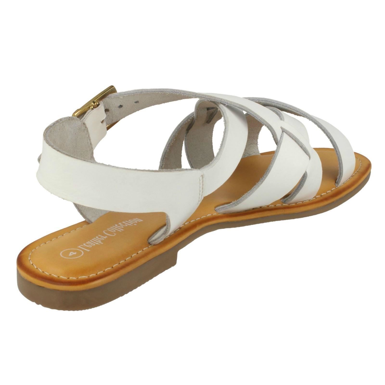 Damen Leather Collection Schnalle Sandalen mit Riemchen - Bild 24 von 28
