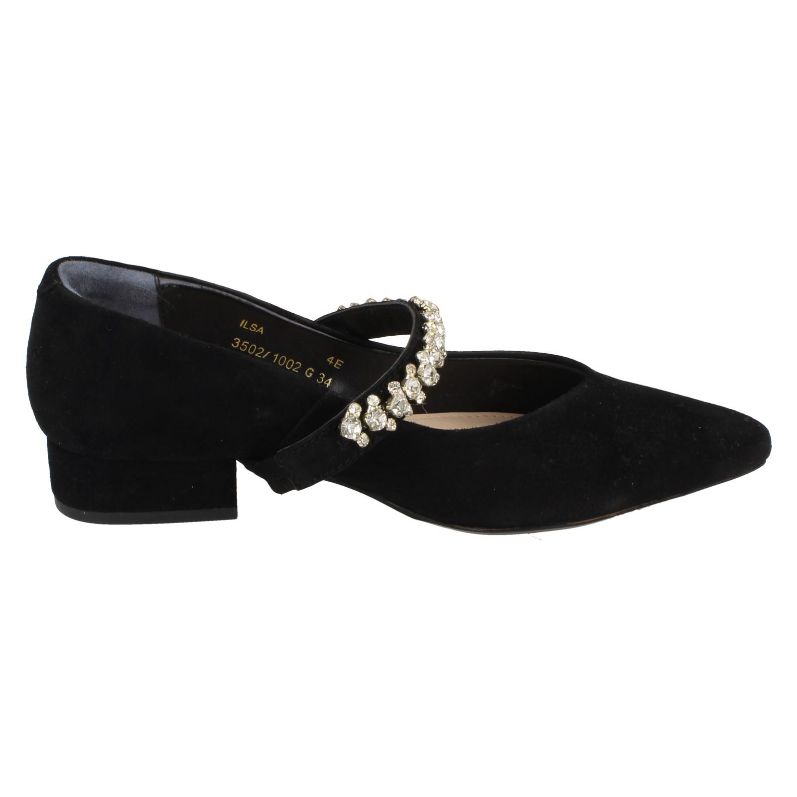 Scarpe Da Donna Van Dal Con Tacco A Blocco Di 2.5 CM Con Dettaglio Con Cinturino - Picture 7 of 19