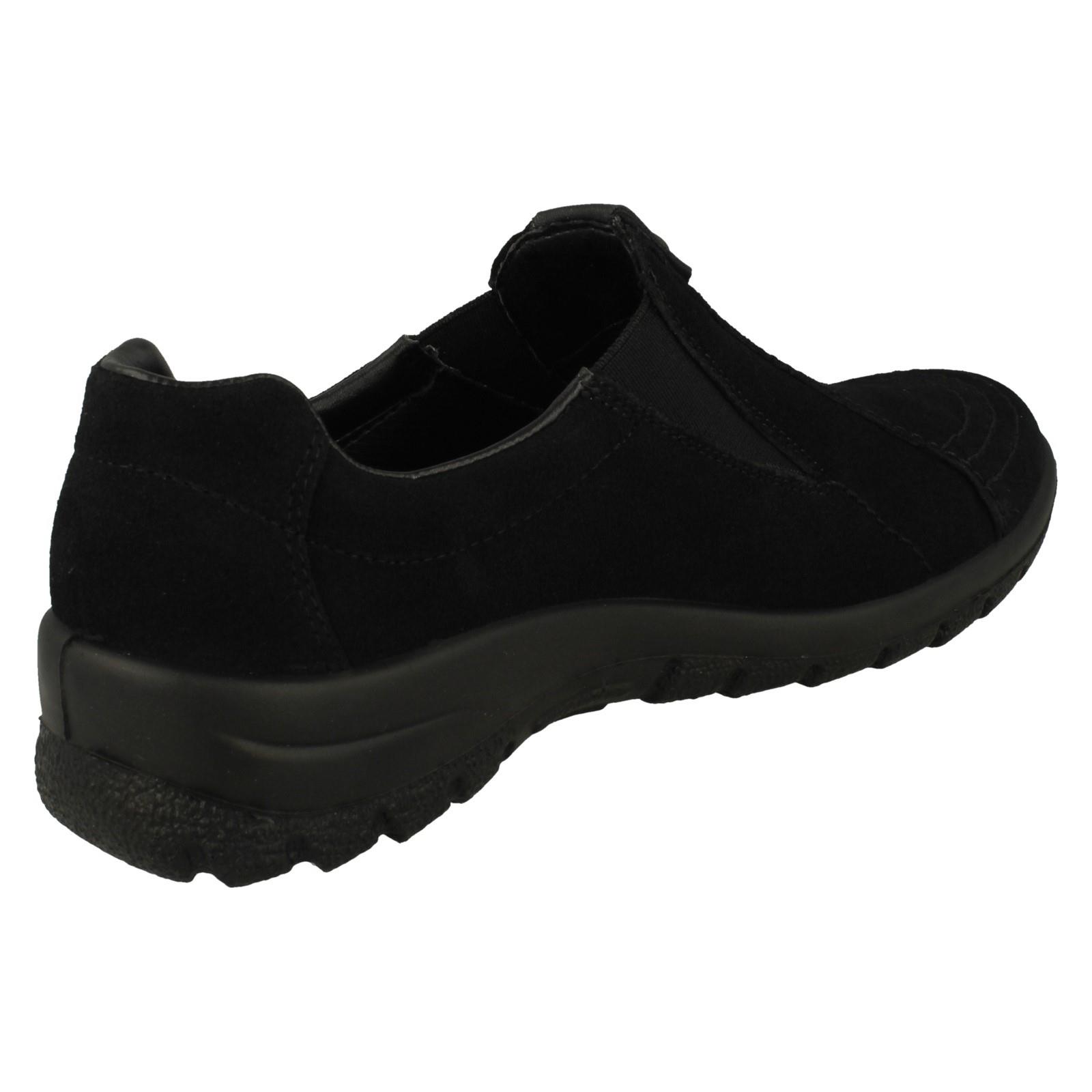 Scarpe slip on donna Rieker casual con dettaglio gusset L7171 - Foto 6 di 10
