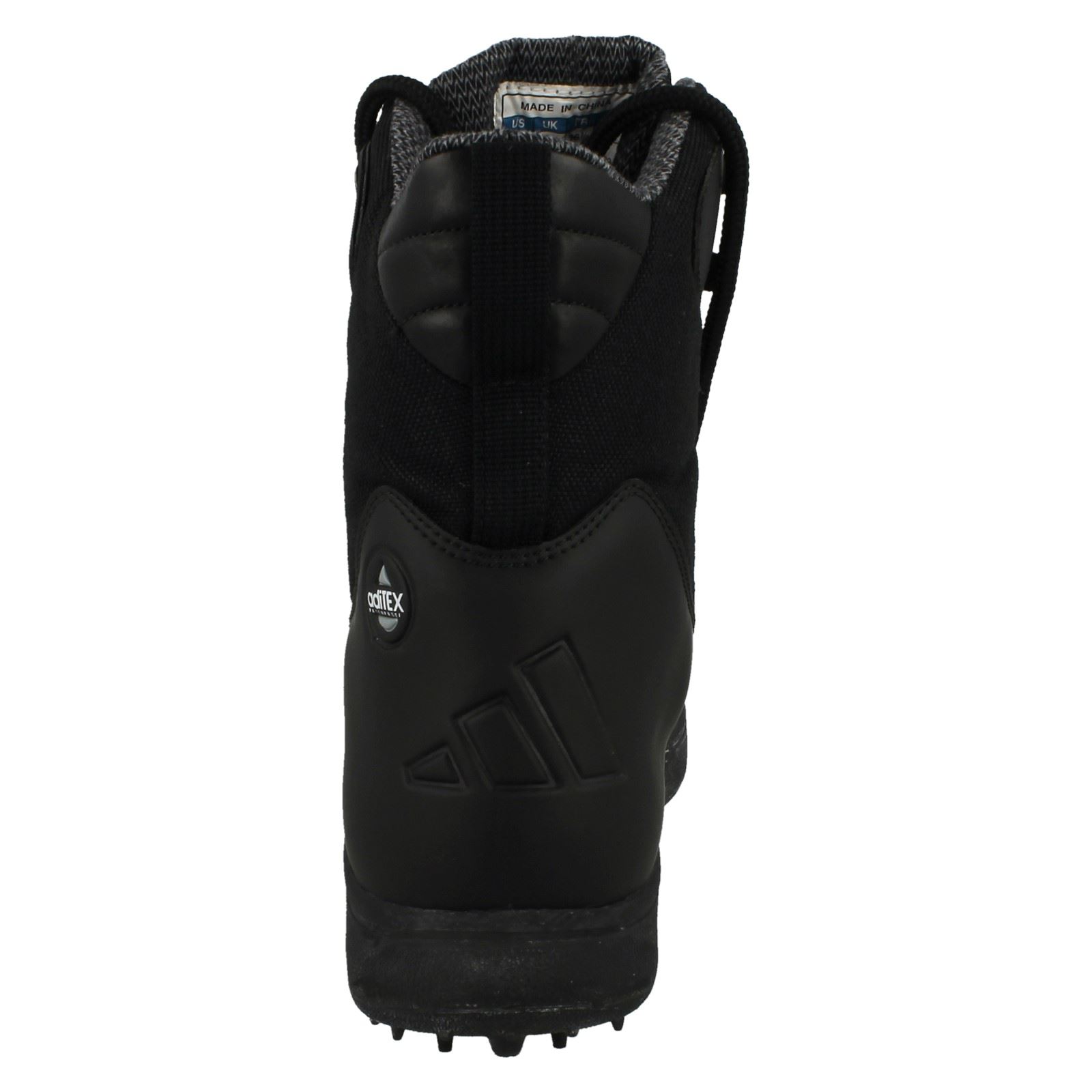 Boys Adidas Waterproof Lace Up Golf Boots 'Mud Skipper II' - Picture 4 of 9