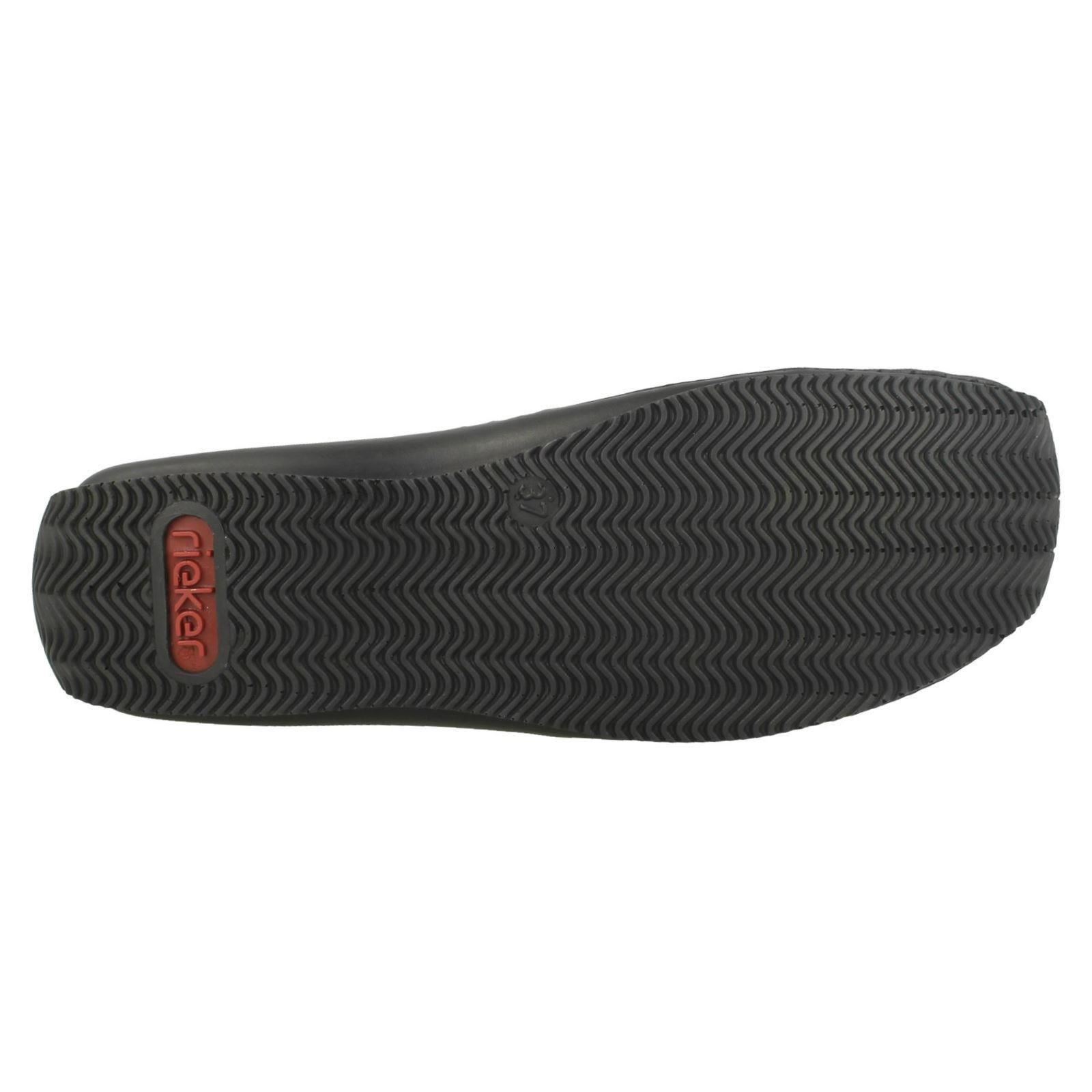 Ladies Faux Faux Faux Loop Fastening Rieker Slip On shoes L1762 99389c Ladies Faux Faux Faux Loop Fastening Rieker Slip On shoes L1762 99389c