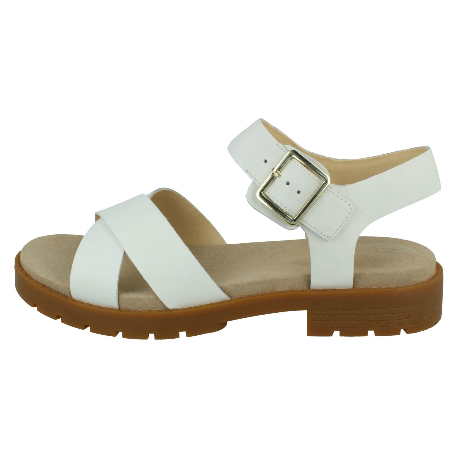 clarks buckle sandals
