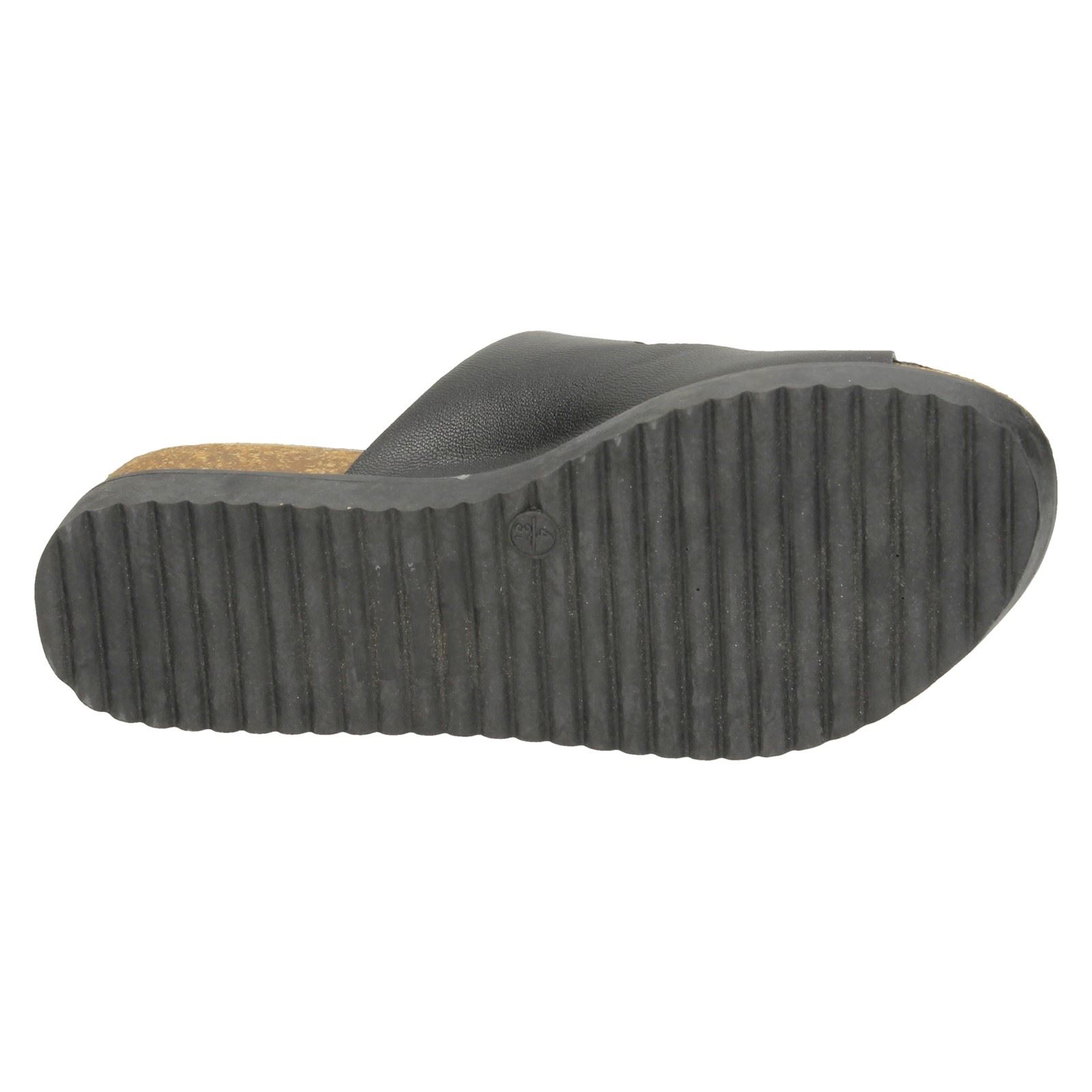 Ladies Down To Earth Flat Casual 'Sandals' - Picture 10 of 19