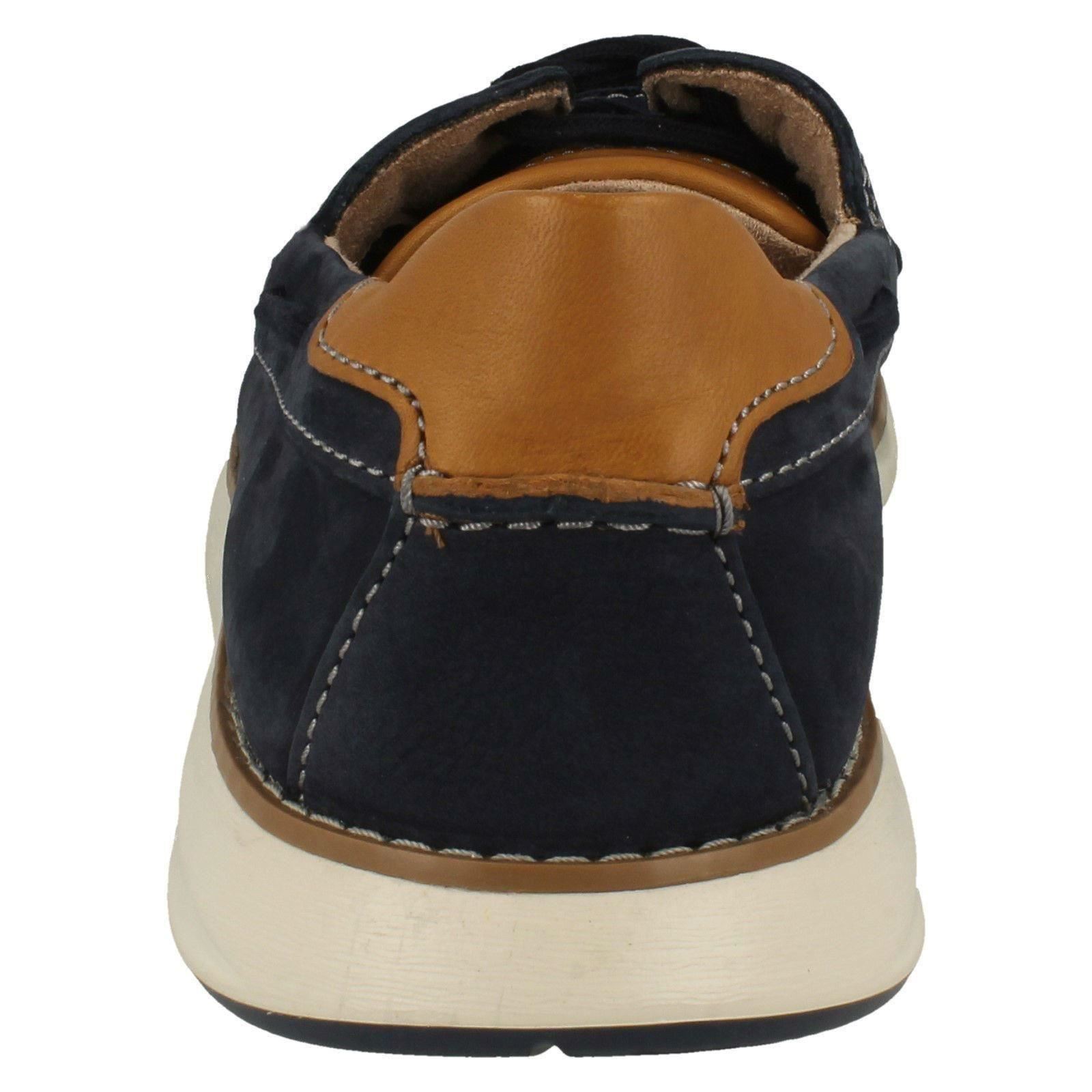Zapatos de cubierta no estructurados para hombre Clarks de encaje sin piloto - Imagen 15 de 19