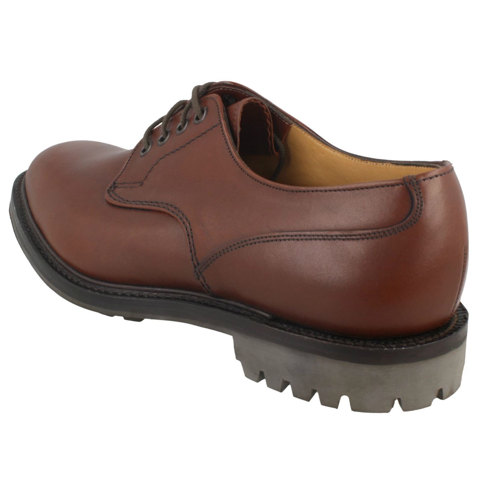 Hommes Chaussures Lacets Marron 'epsom' Loake PZTPqX