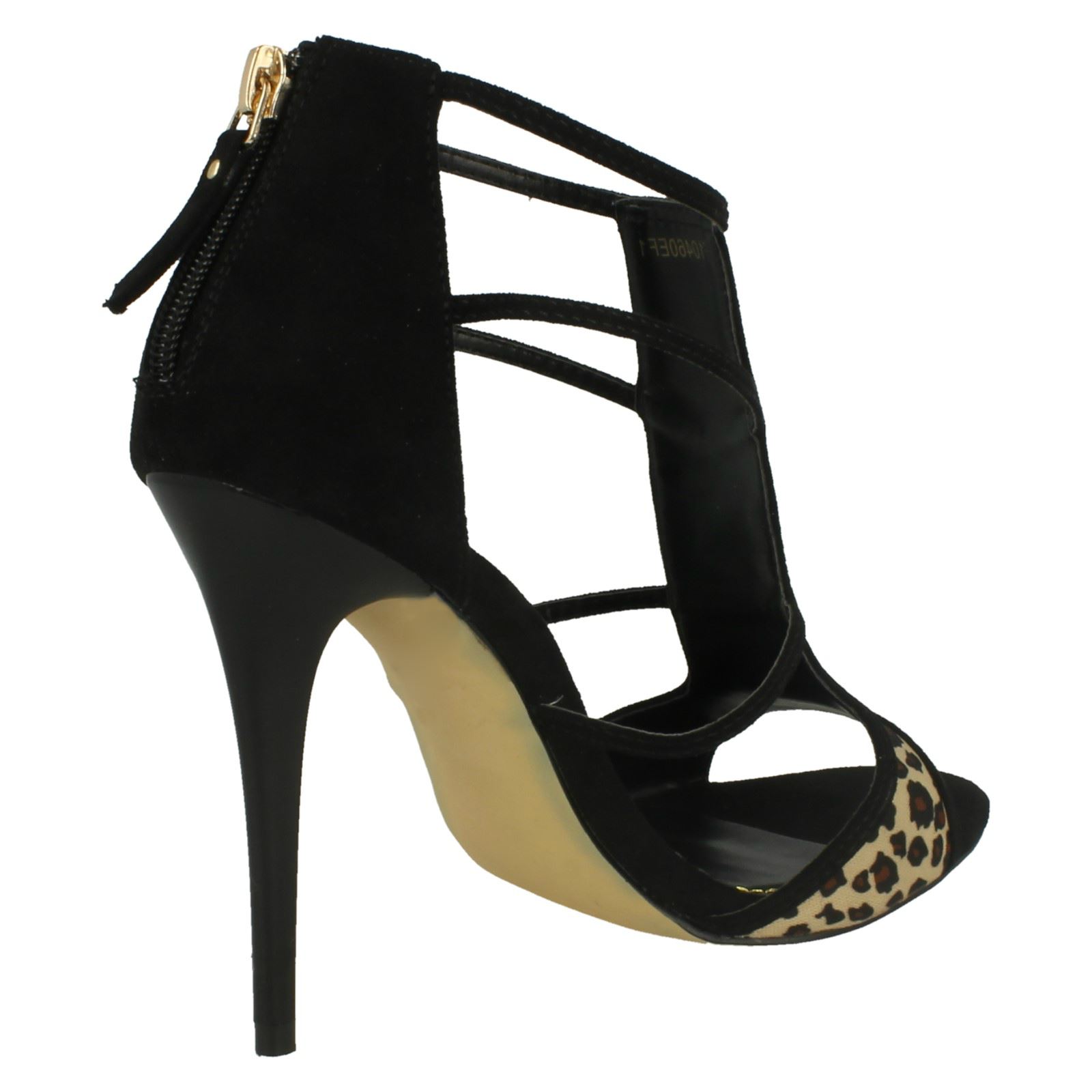 Ladies Anne Michelle Ankle Heel With Zip Fastening - Picture 15 of 19