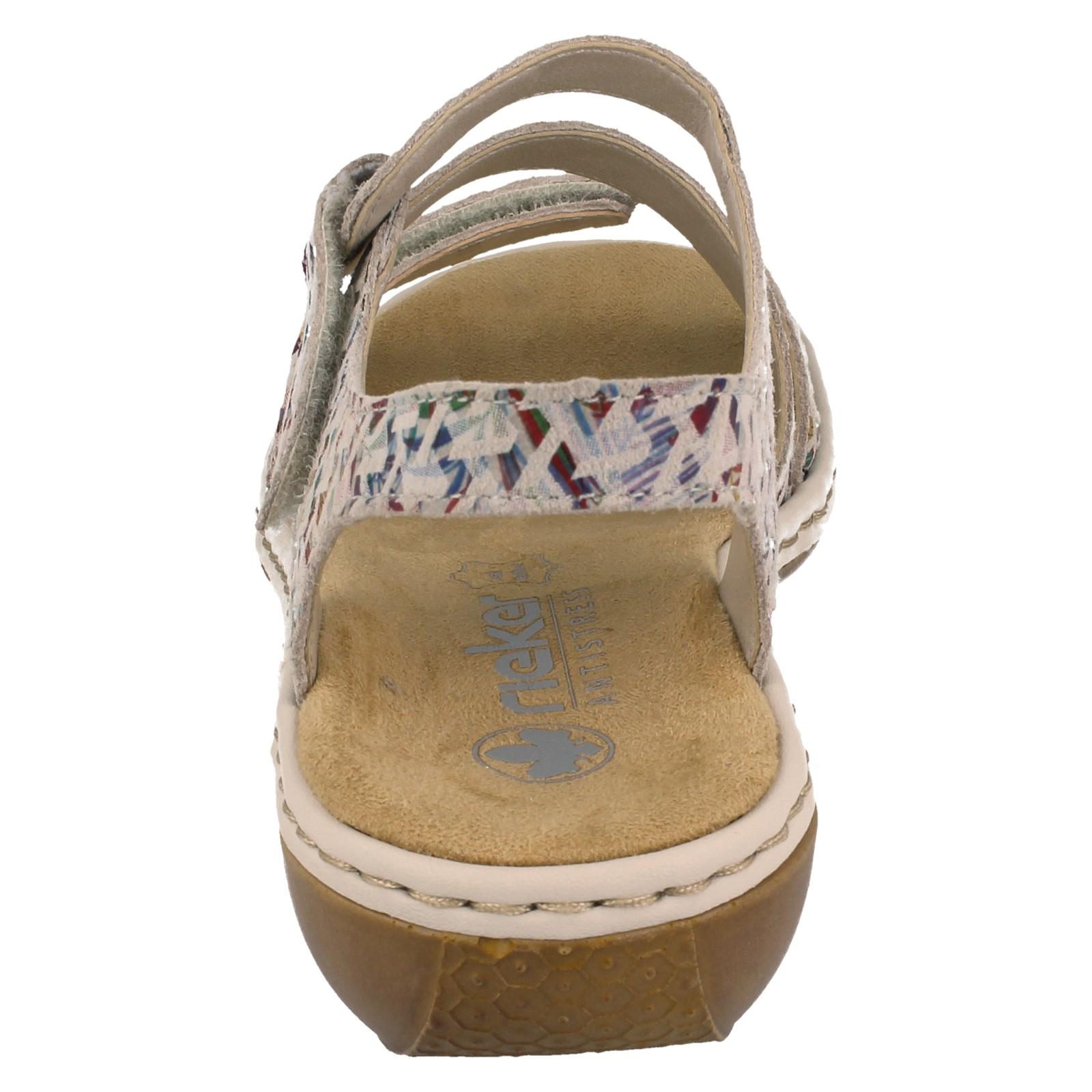 Sandalias De Mujer Rieker Elegantes Con Tiras - 659C7 - Imagen 50 de 64