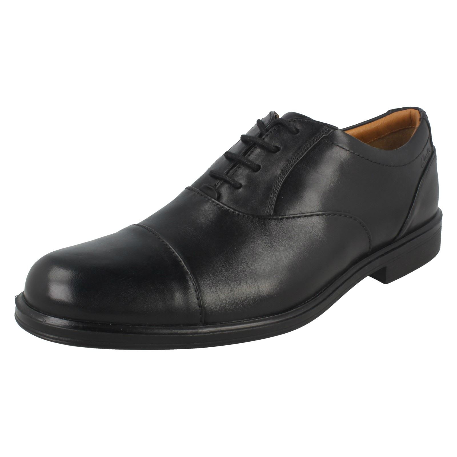 con Oxford Zapatillas Gabson cordones Clarks Cap para Black hombre HgWA6wqxS
