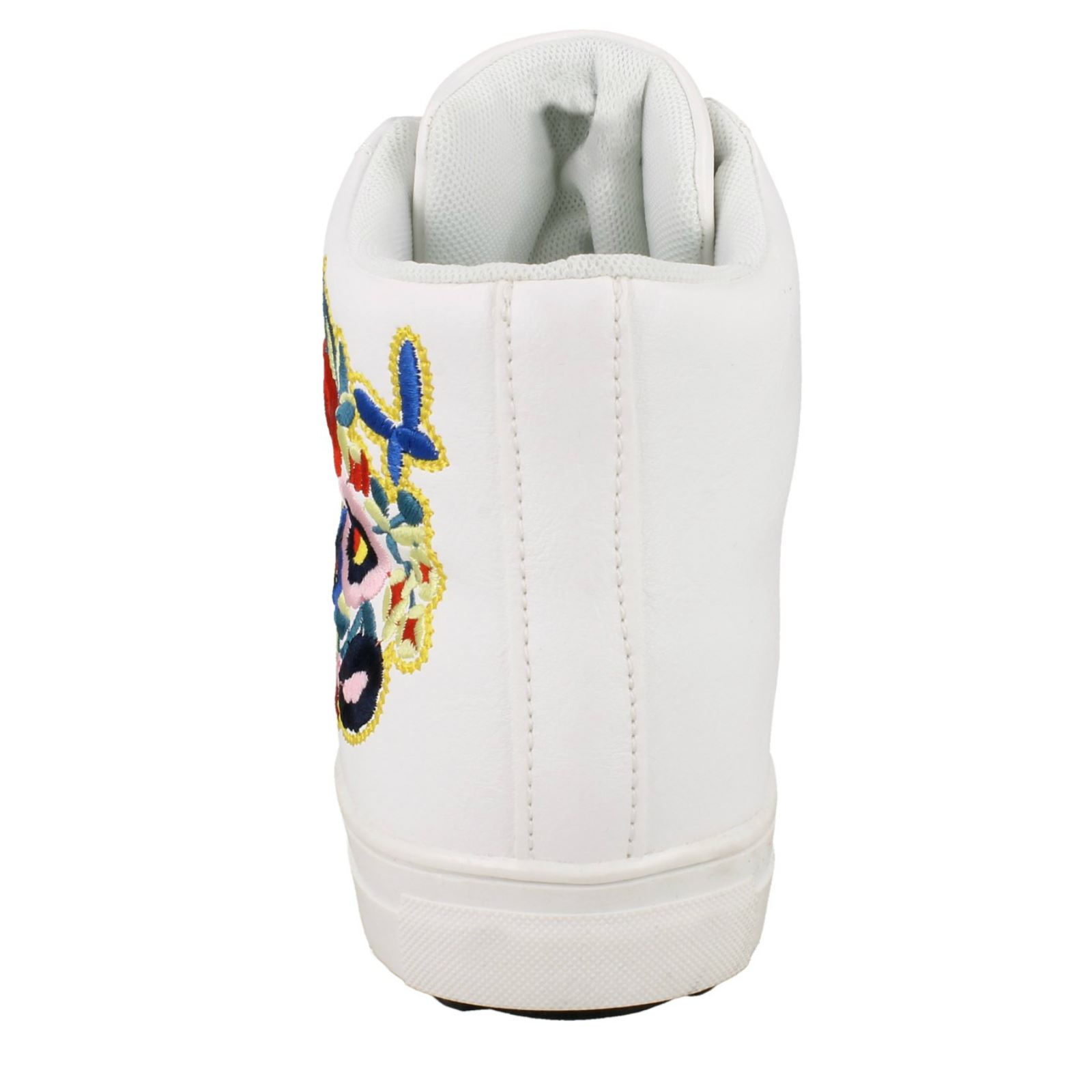 Femmes Spot on Hi-top Baskets Bottes