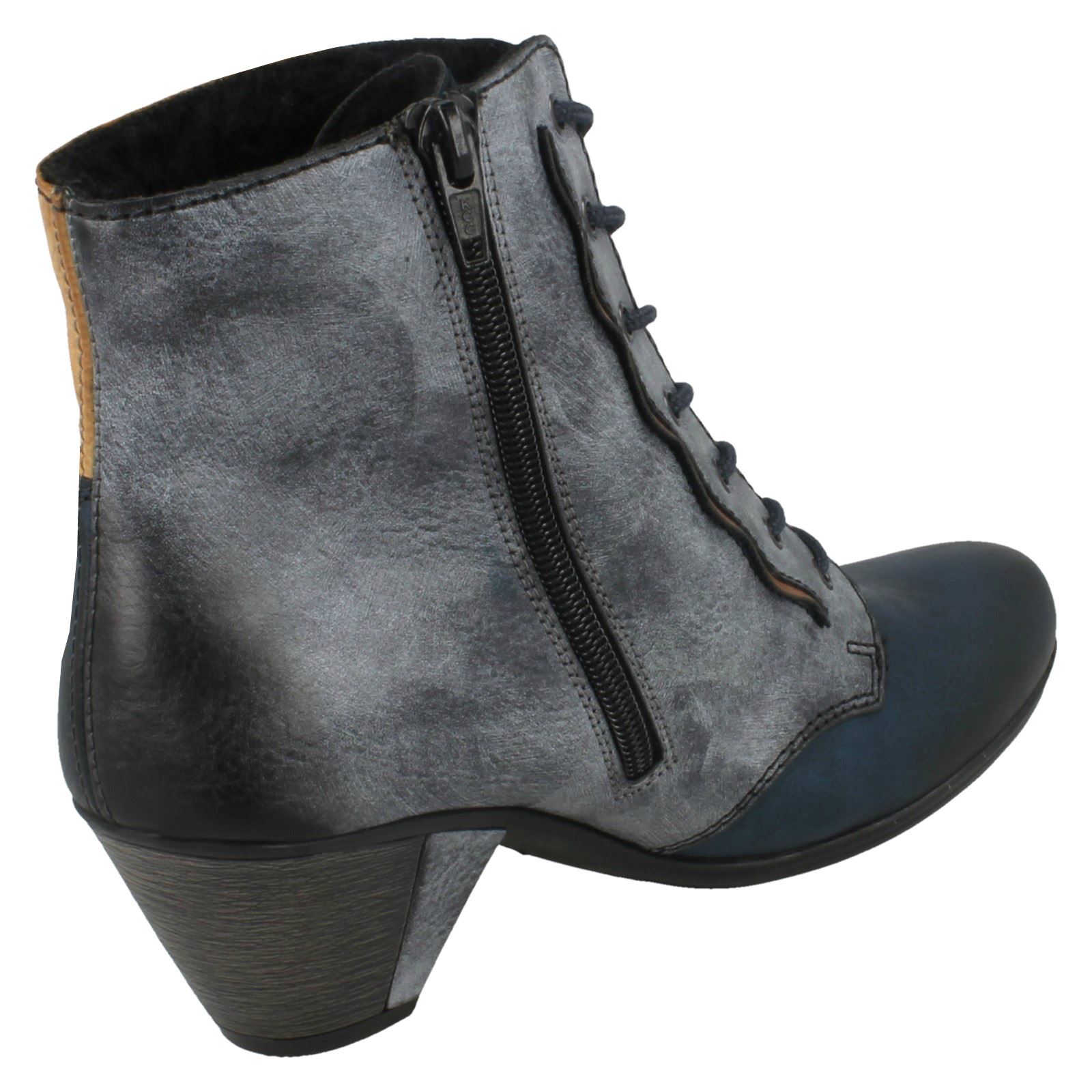 Damas Rieker Rieker Rieker botas acordonadas al Tobillo fba7a5 Damas Rieker Rieker Rieker botas acordonadas al Tobillo fba7a5