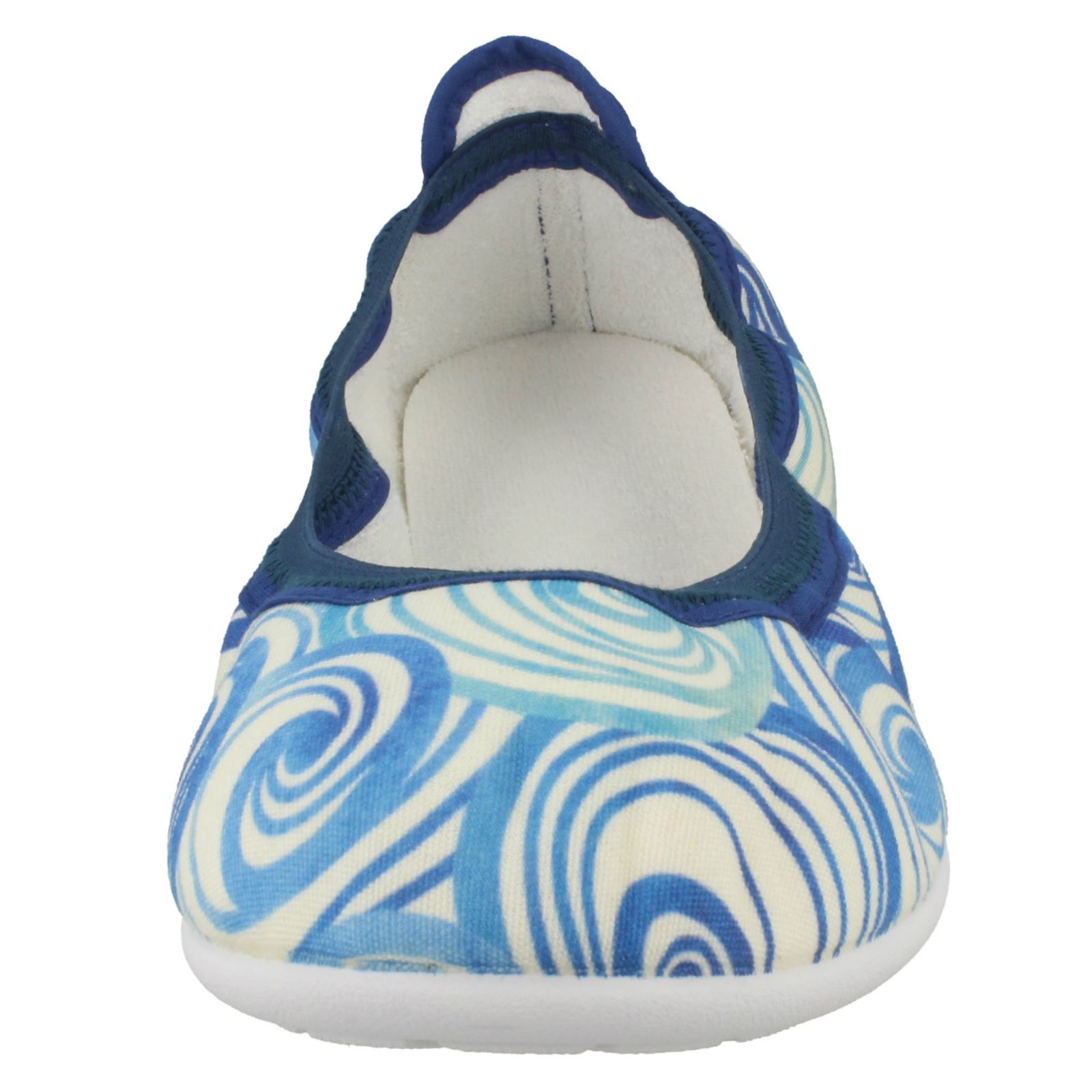 Ladies Easy B Casual Slip On Shoes 'Swirl' - Picture 8 of 19