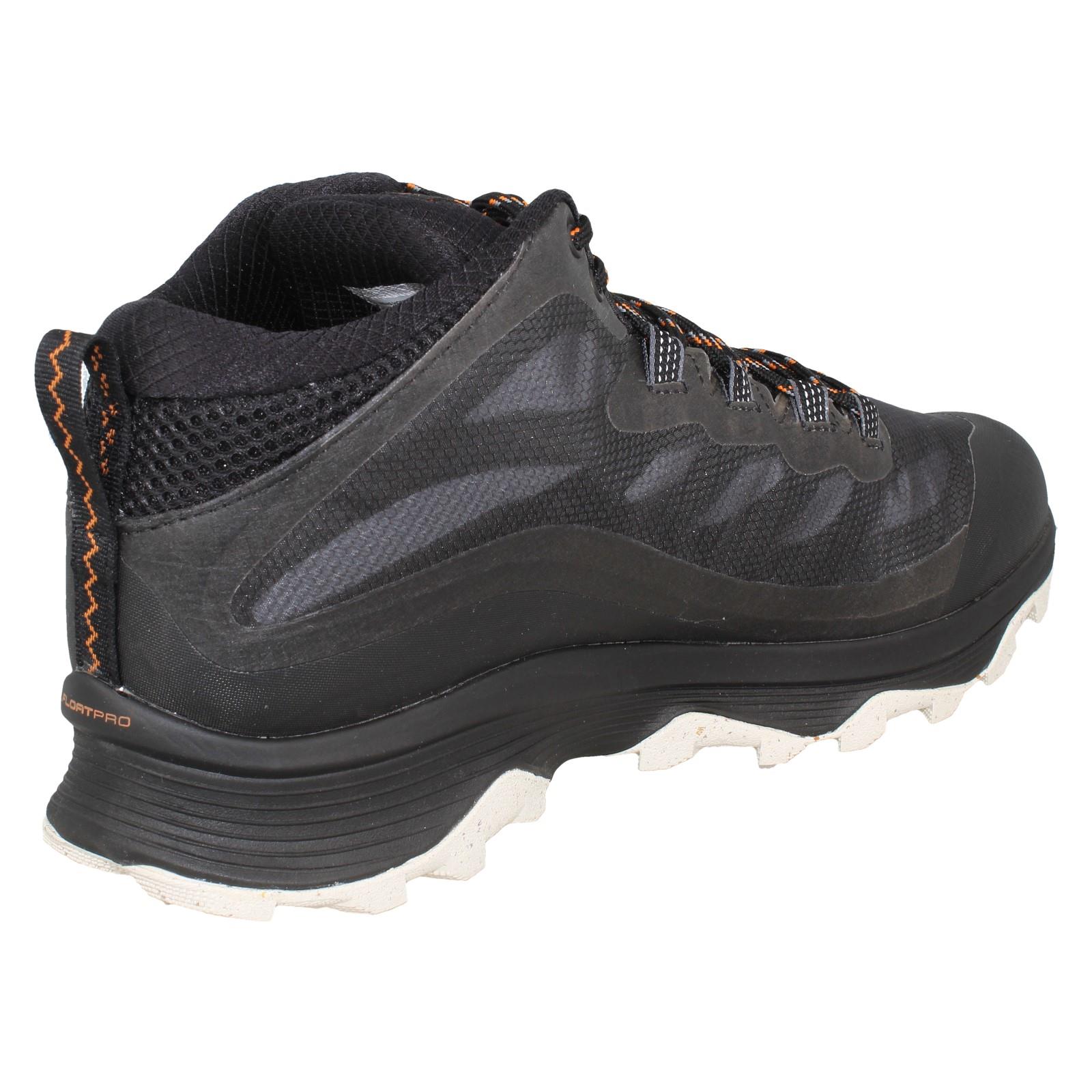 Hombres Impermeables Caminar Senderismo Suela Vibram Botas de Sendero Moab Speed Mid Gore-Tex - Imagen 6 de 10