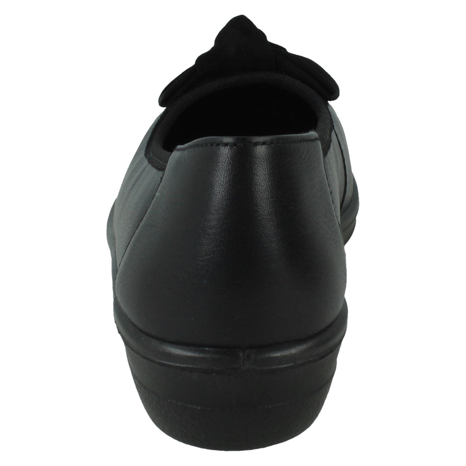 Ladies Padders Slip On Wedge Shoes Orient - Picture 5 of 28
