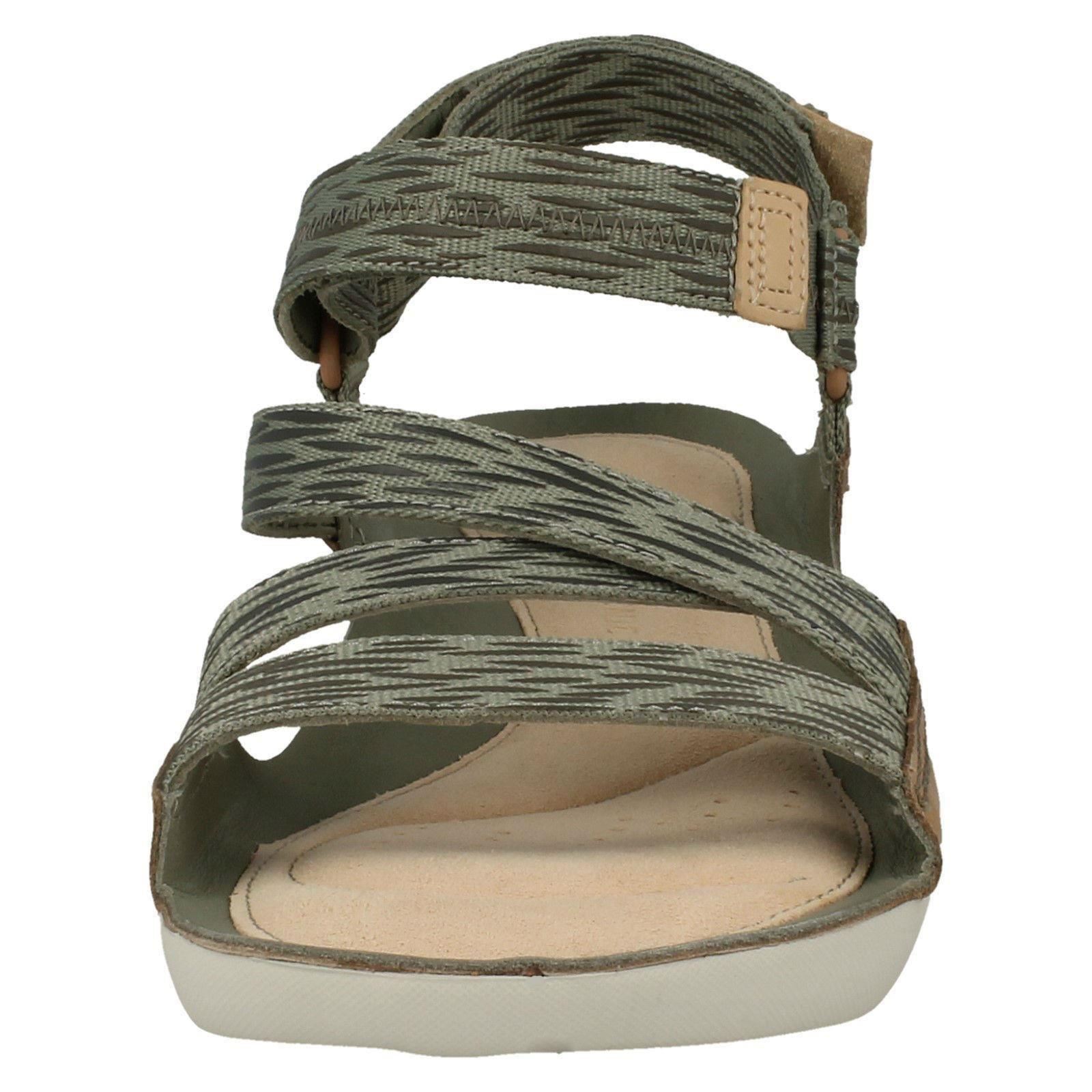 Signore Clarks Riptape chiusura con punta 'TRI aperta Sandali - 'TRI punta Sienna Signore Clarks Riptape chiusura con punta 'TRI aperta Sandali - 'TRI punta Sienna