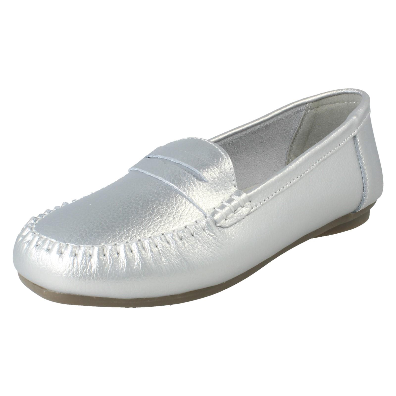 Ladies Down To Earth Leather Shoes F8R0445 - Picture 47 of 64