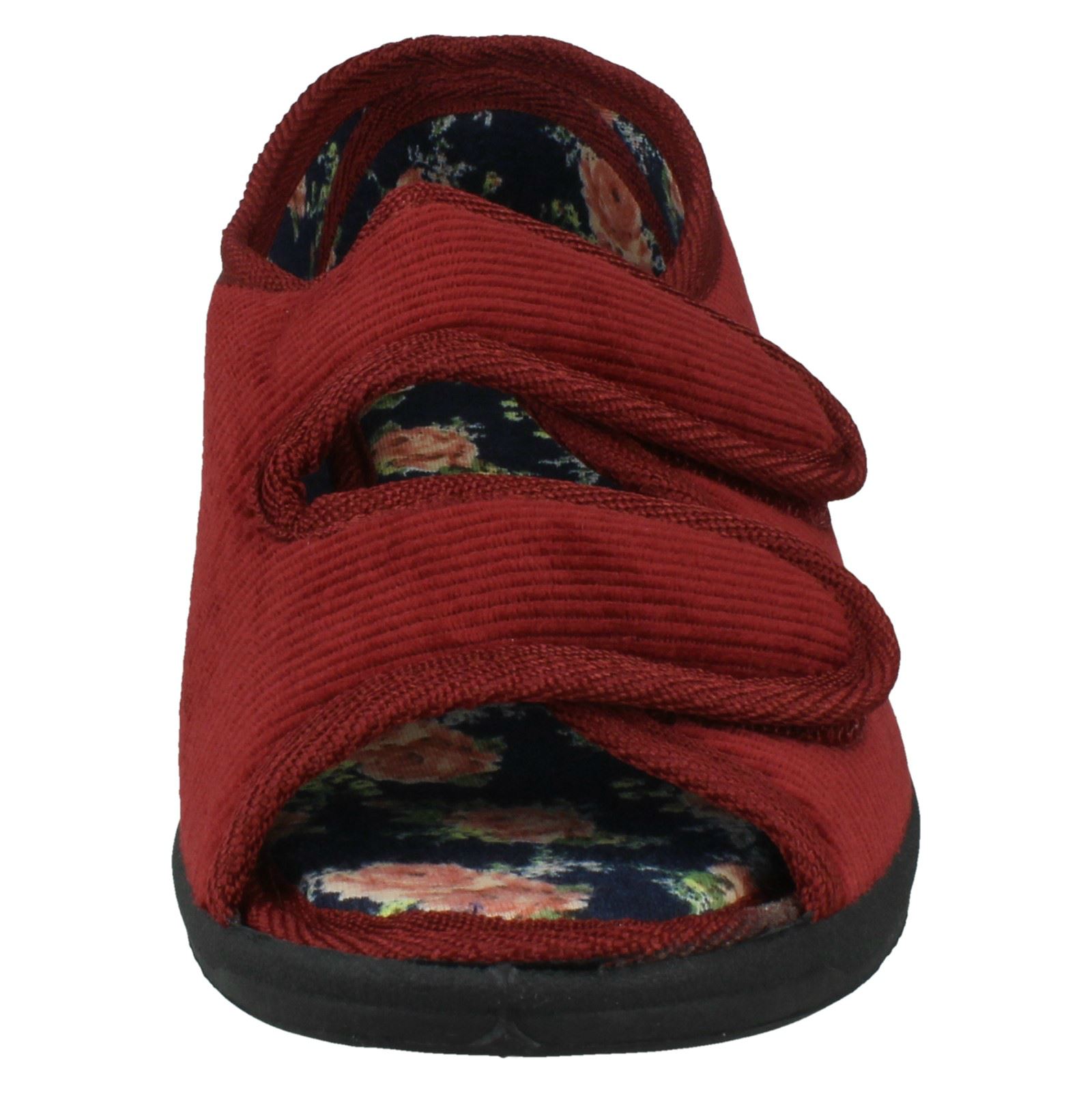 "Pantuflas forradas florales ""Mary"" para damas Four Seasons" - Imagen 13 de 28