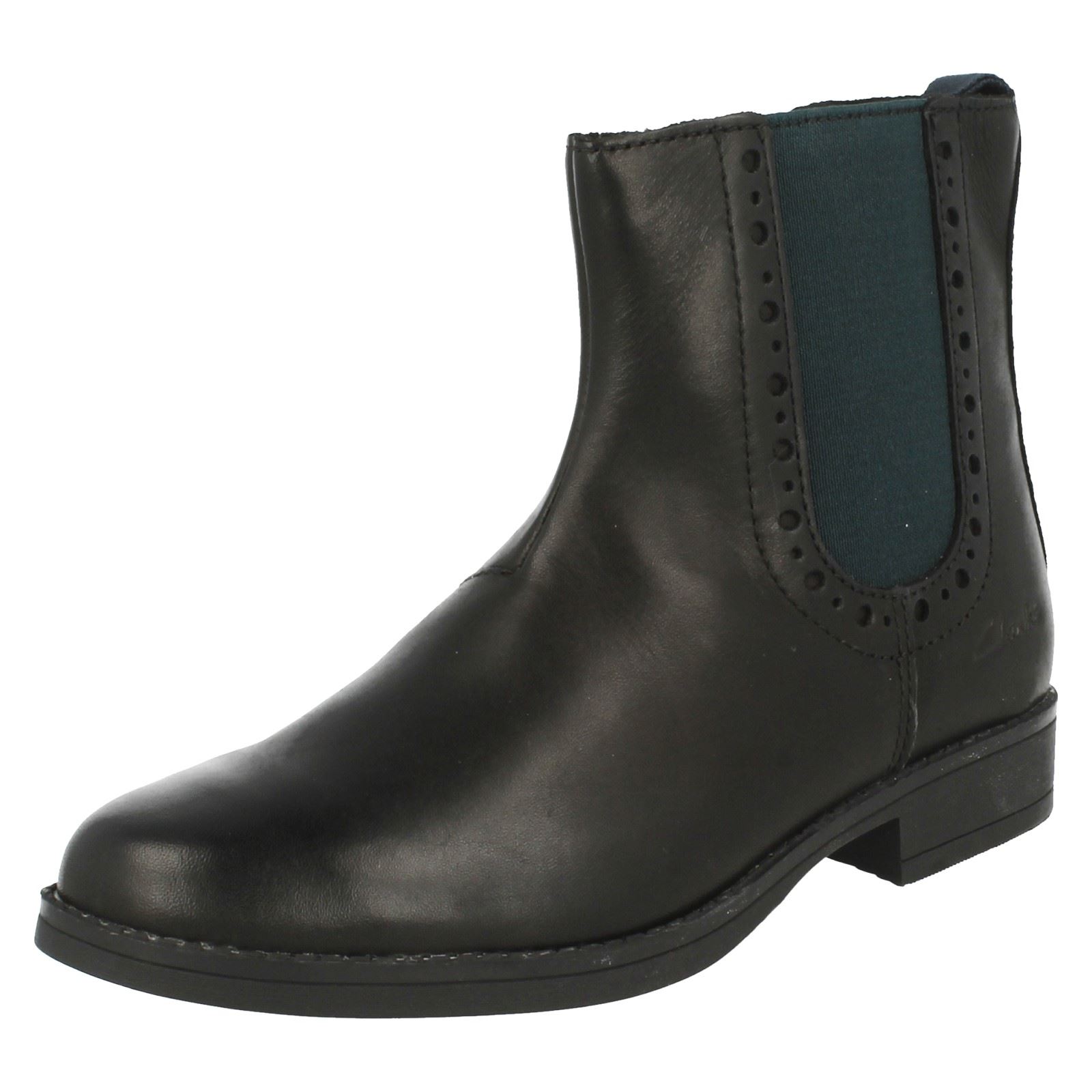 Clarks Negro para Sami chicas Botines Twirl RwZdqU1Rx
