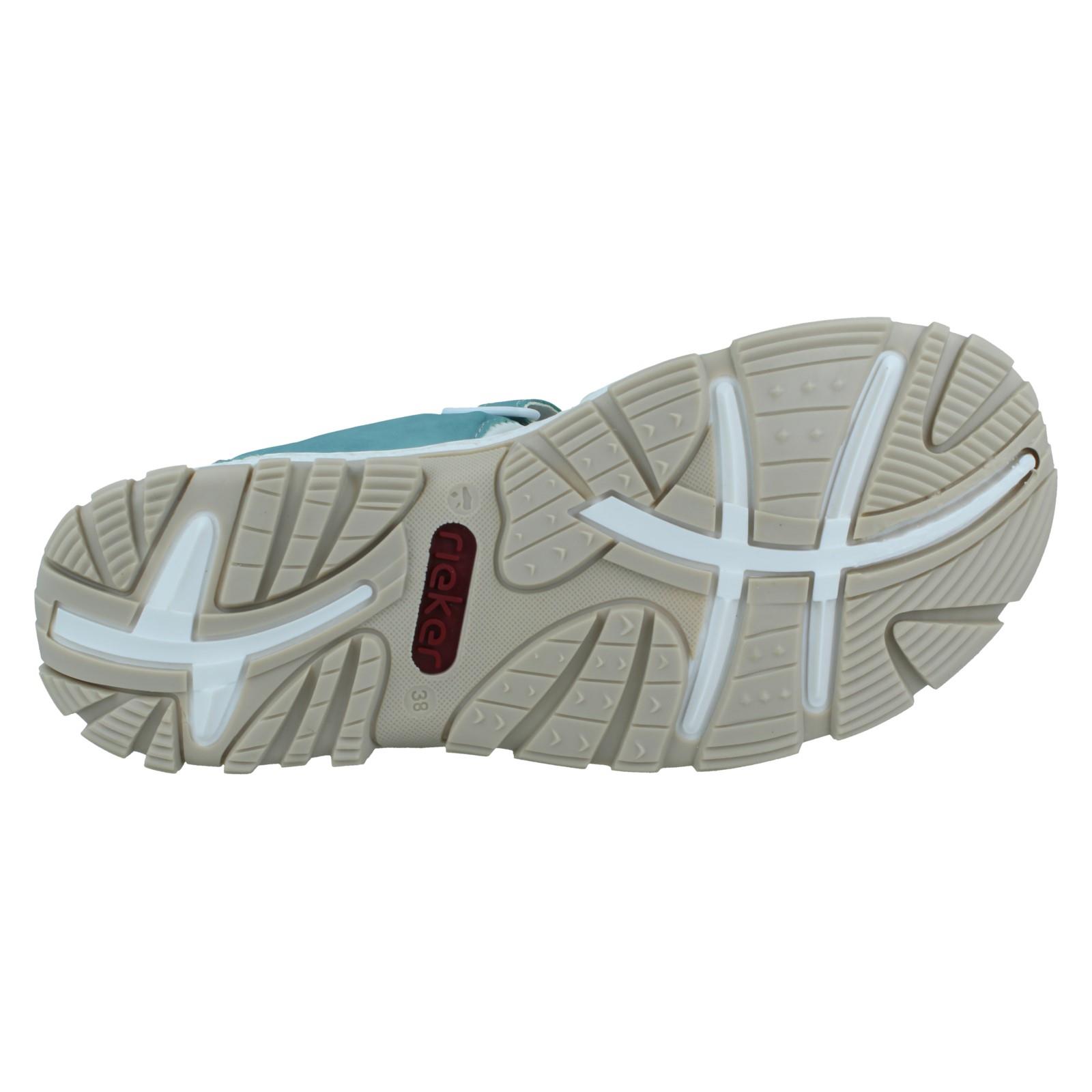 Sandalias de verano Rieker sintéticas antiestrés estilo deportivo para dama 68866 - Imagen 44 de 46