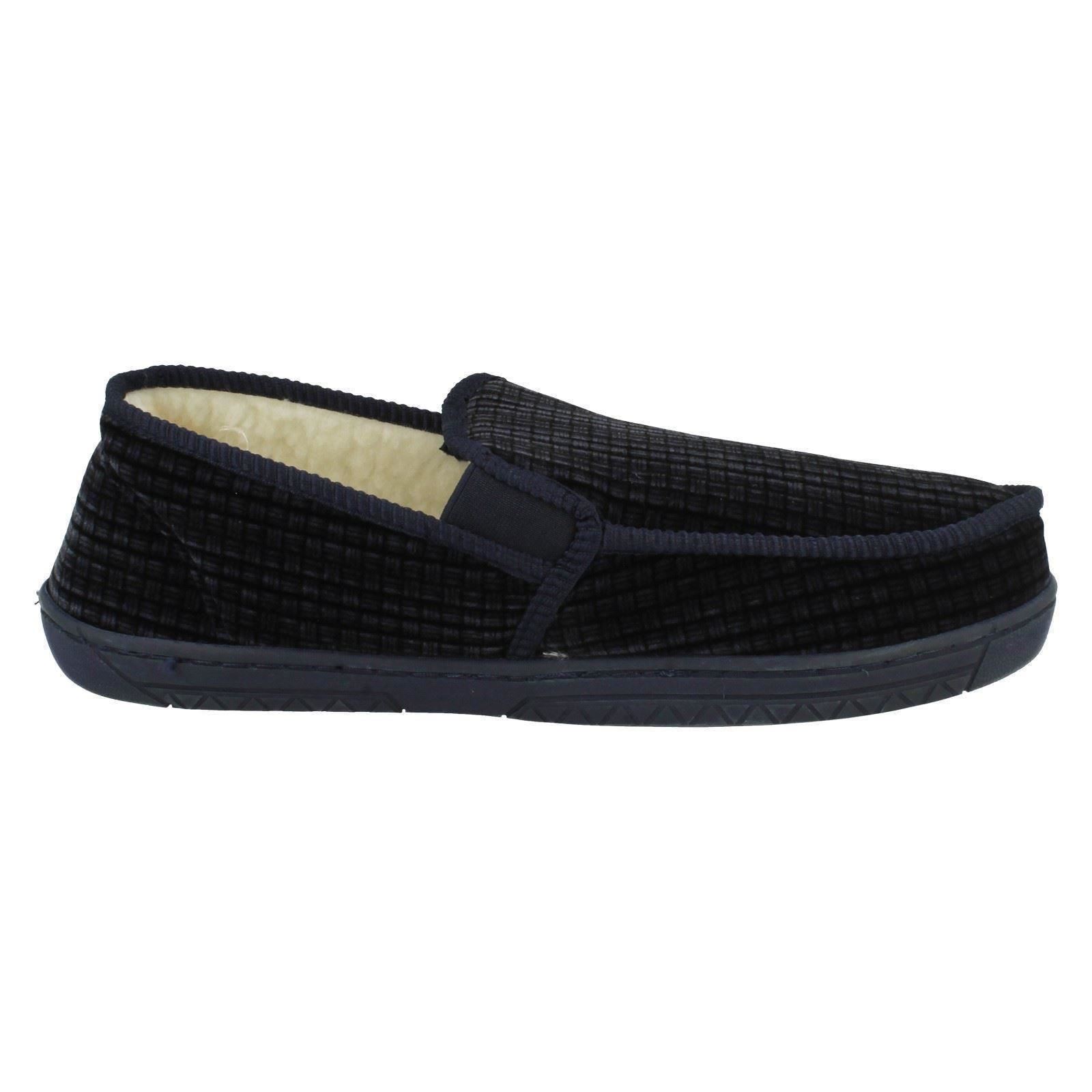 Chaussons On bleu Mens Marine Warmlined House Spot 8Rx8wqI6