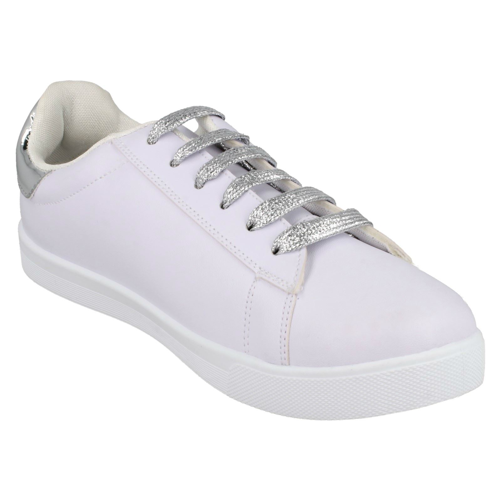 Ladies Reflex Star Design /'Lace Up Pumps/'