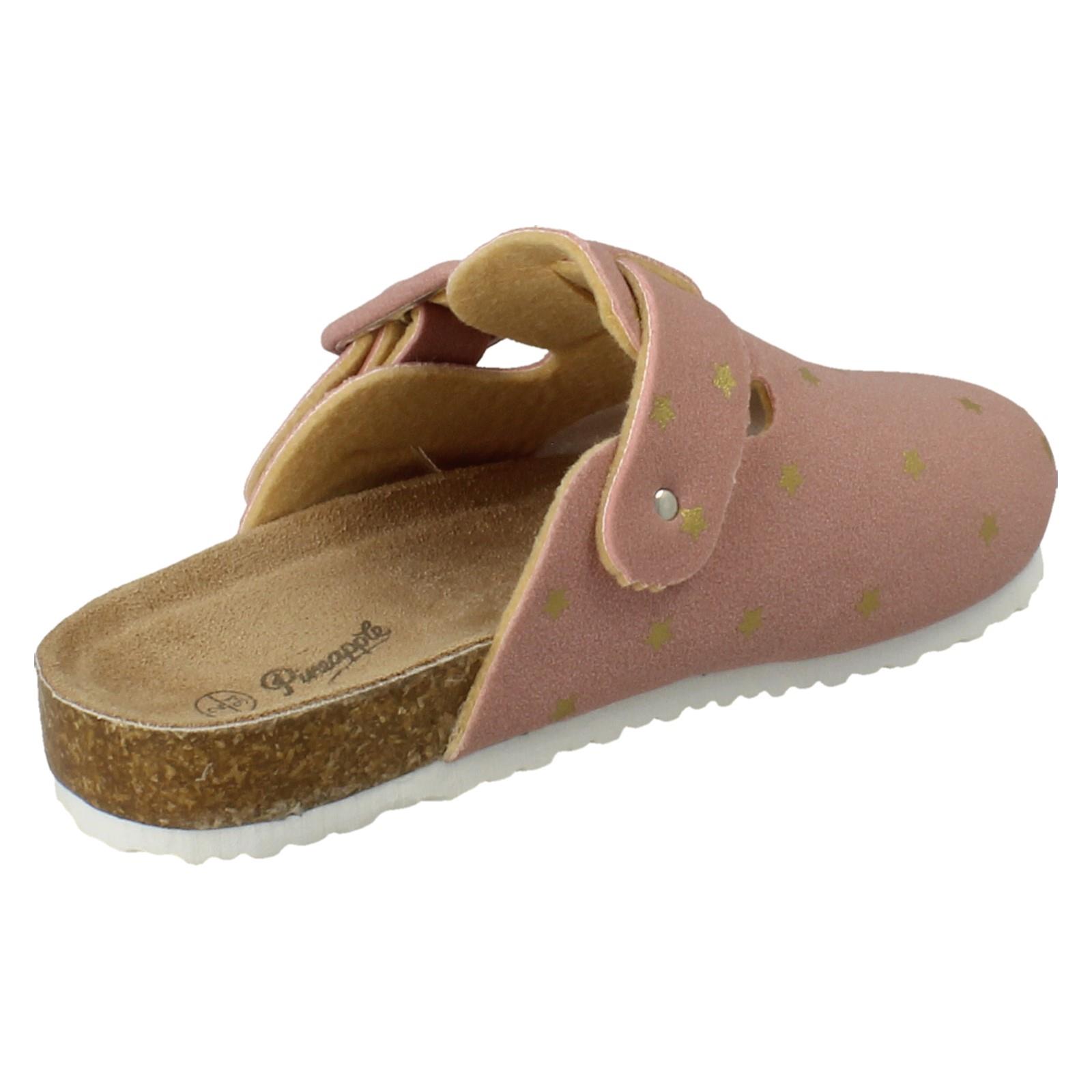 Girls Pineapple Casual Slip On Mule Shoes Loungewear Clogs Slippers H2R698 - Picture 6 of 10