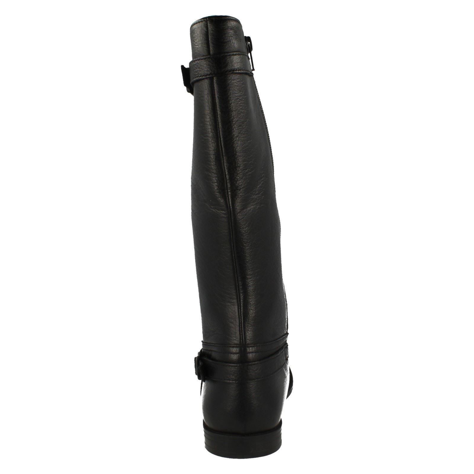 Girls Startrite Flat Knee High Boot with Buckle Details 'Cavaletti' - Picture 7 of 28
