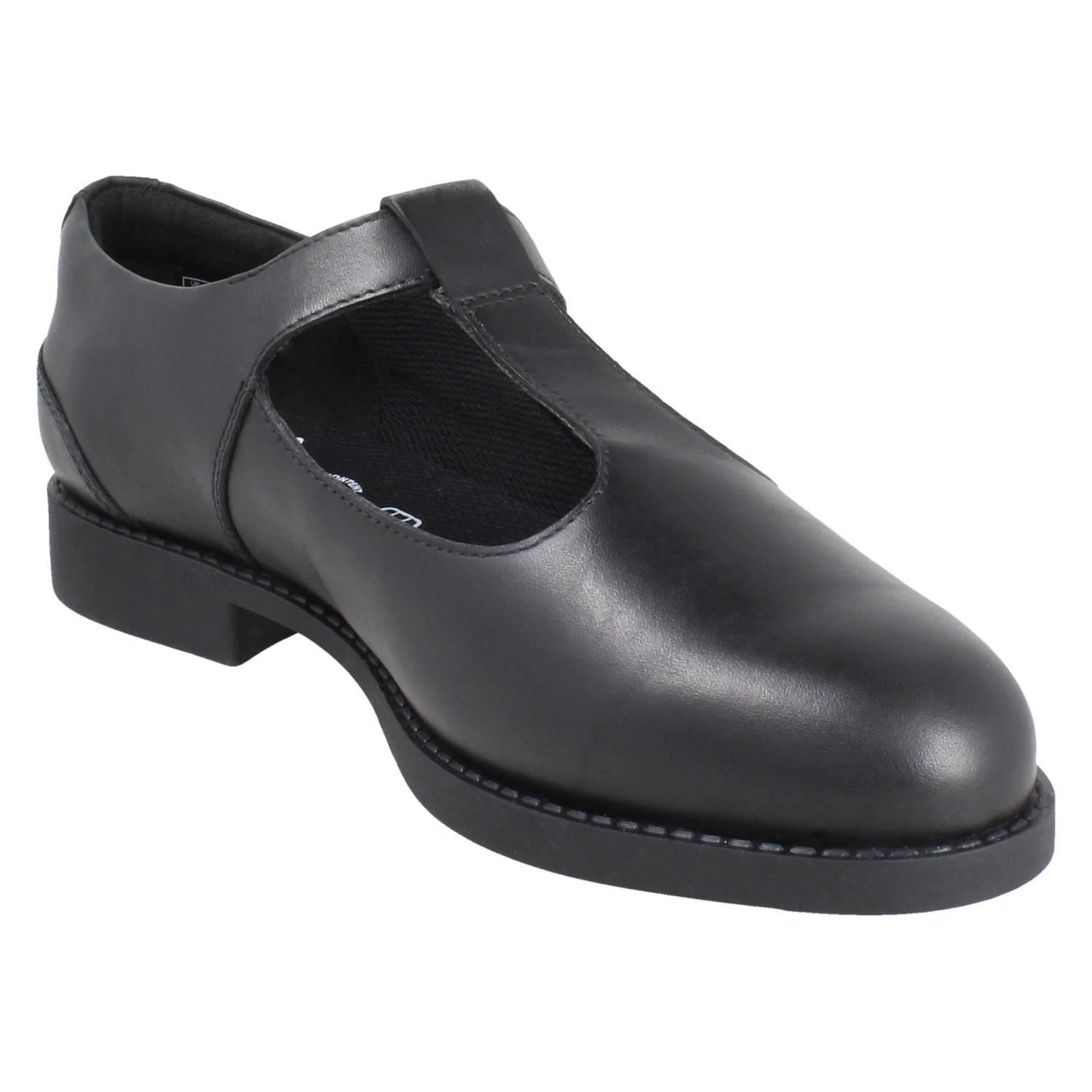 Ragazze Clarks Colletto Imbottito Classico Leather a T Fibbia Scuola Scarpe Tapa - Foto 15 di 20