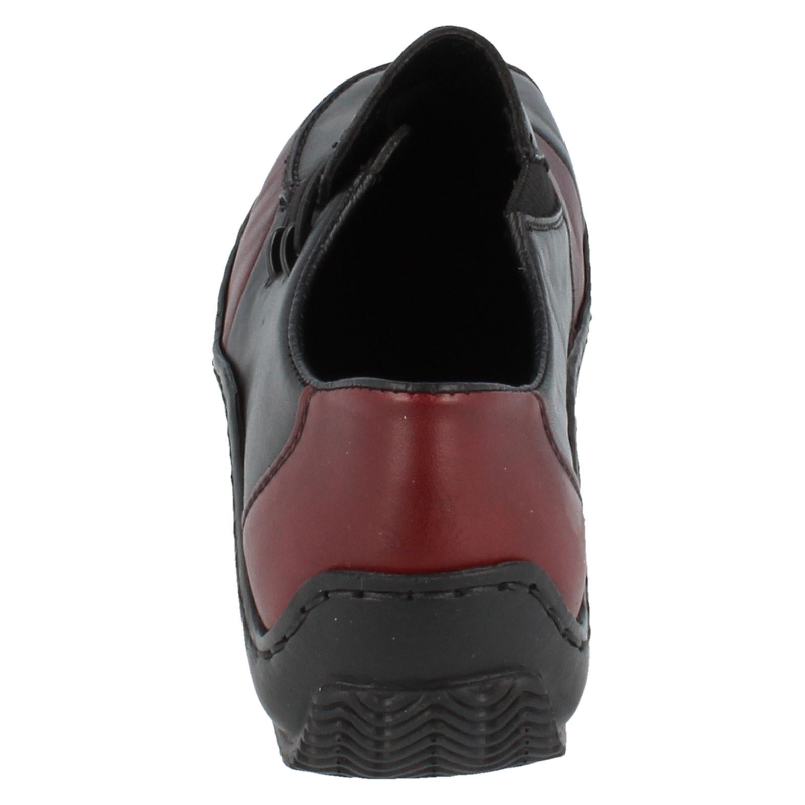 Ladies Faux Faux Faux Loop Fastening Rieker Slip On shoes L1762 99389c Ladies Faux Faux Faux Loop Fastening Rieker Slip On shoes L1762 99389c