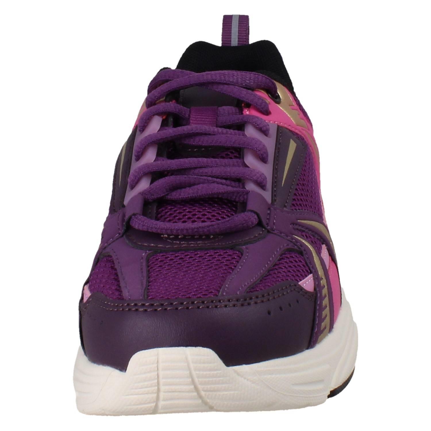 Entrenadores deportivos de malla con cordones acolchados ligeros Clarks para niños Crafton Move Y - Imagen 18 de 19