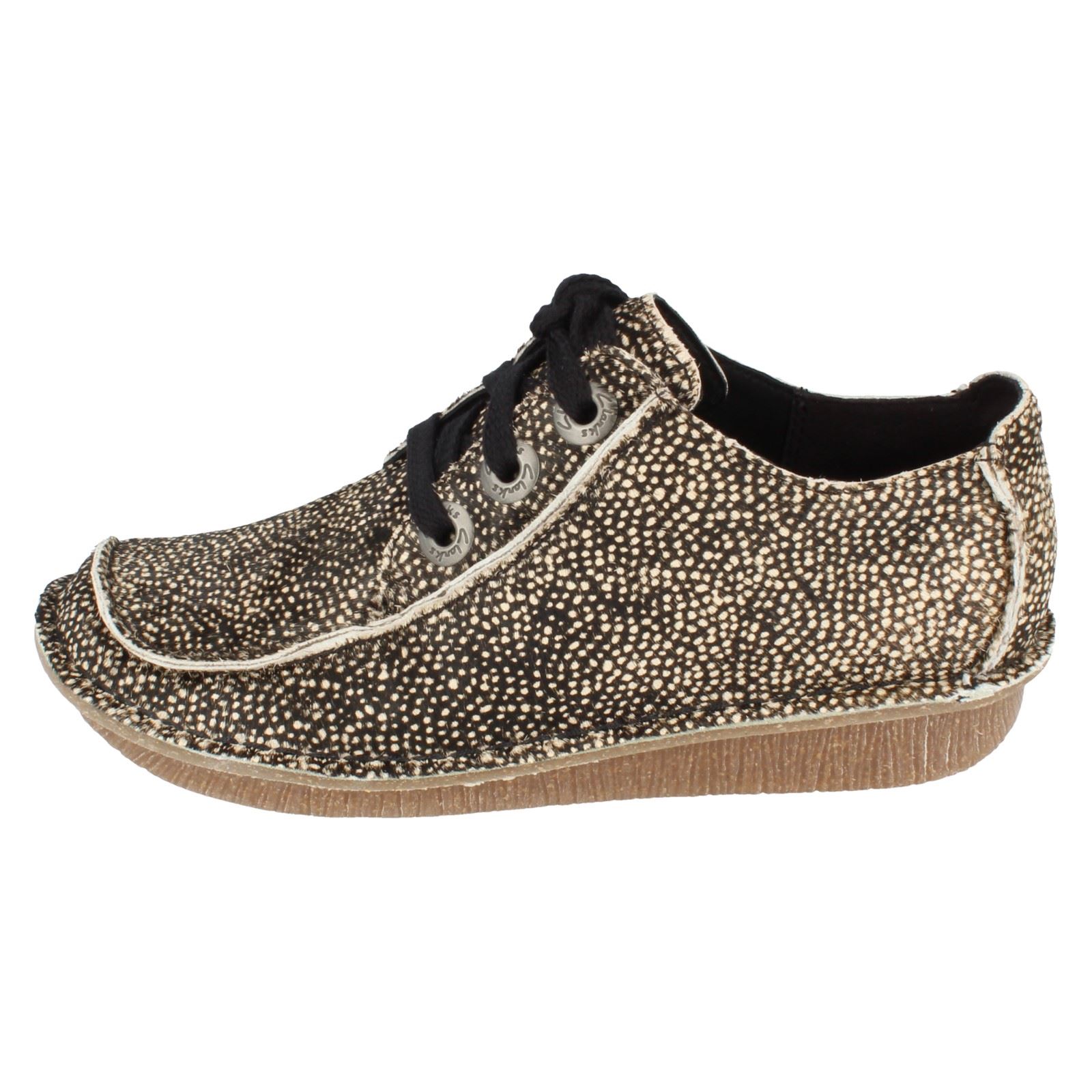 Scarpe Casual In Pelle Clarks Da Donna Lace Up Funny Dream - Picture 23 of 145