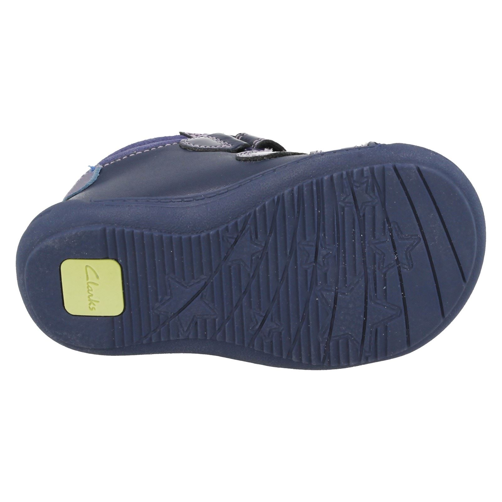 para Botines 'soft Tam' Clarks niñas Navy azul aS5qOwT