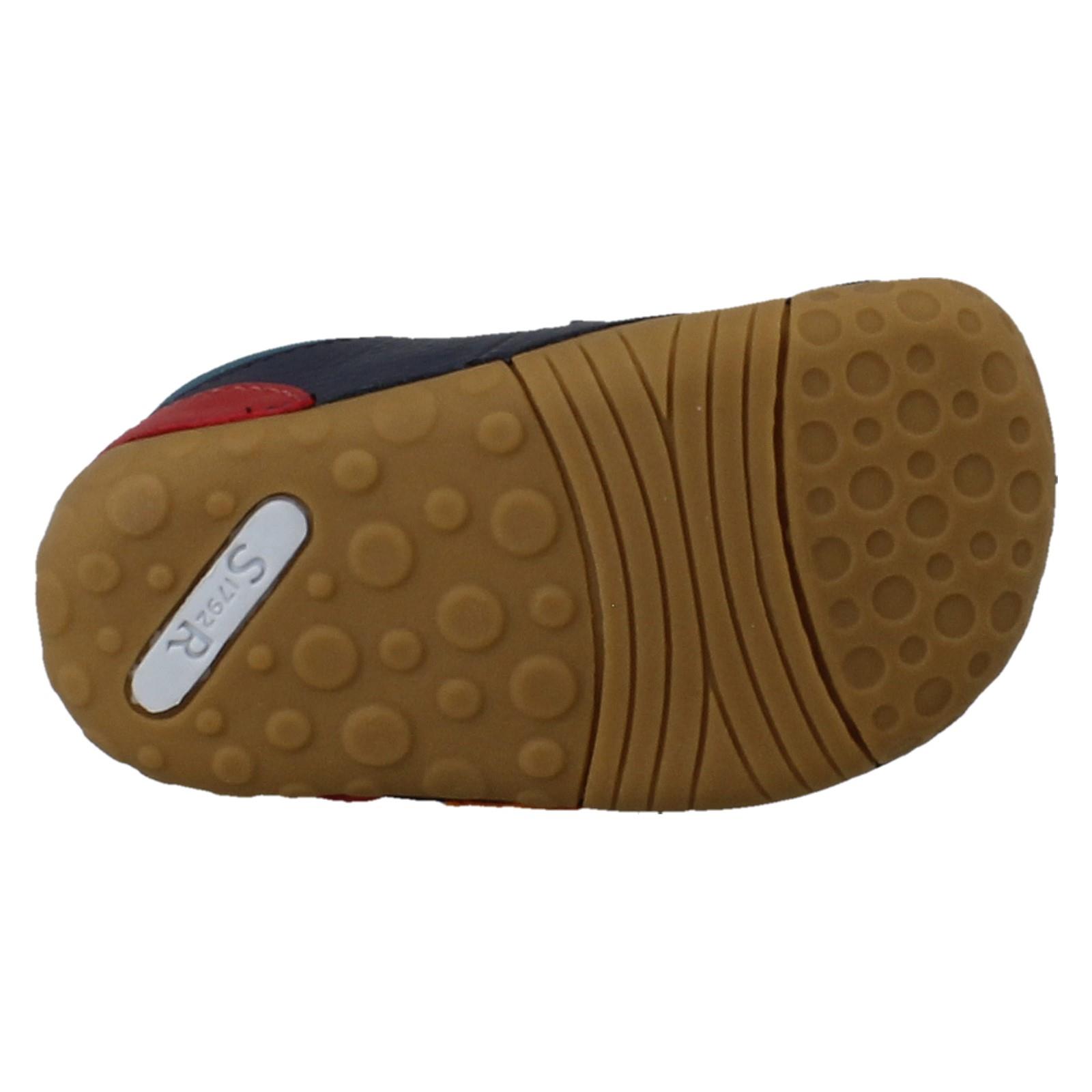 Boys Startrite Soft Leather Pre Walking Shoes With Heel/Toe Bumpers Zap - Picture 19 of 19